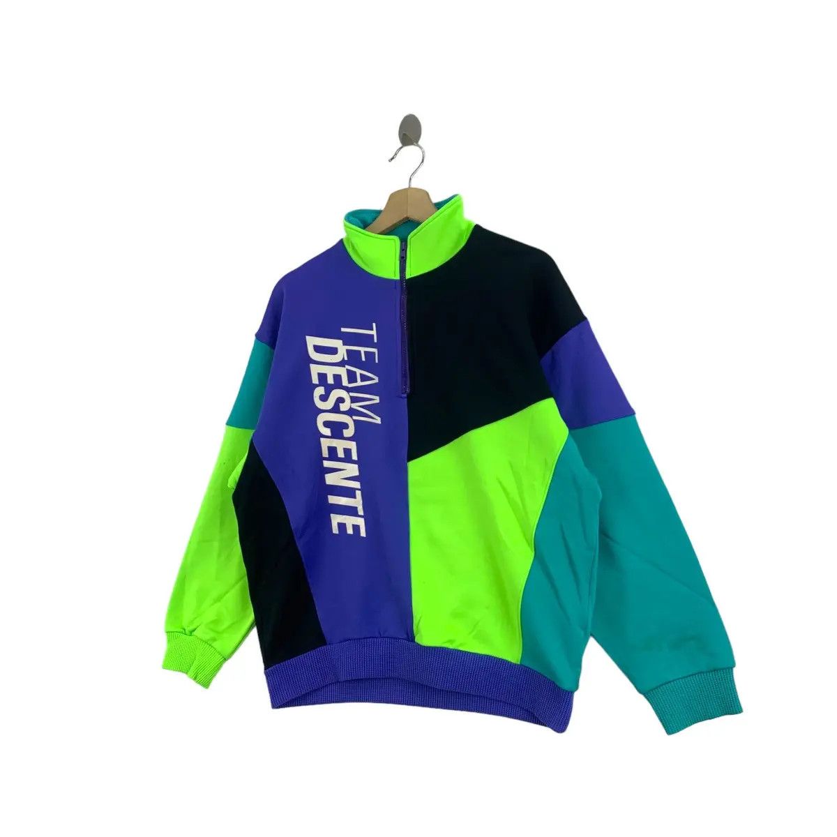 Descente Vtg 90’ DESCENTE TEAM JAPAN Multicolour Art Warm Jacket Size US L / EU 52-54 / 3 - 7 Thumbnail