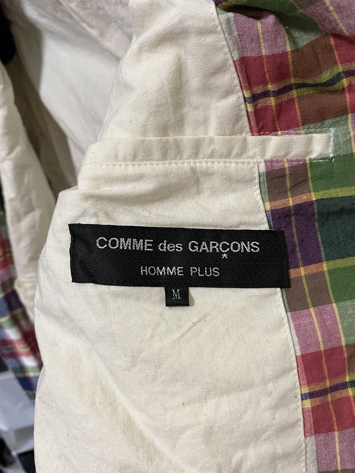 Comme des Garcons Homme Plus Comme des garçons homme plus AD 2007 checkered suit Size 42R - 11 Thumbnail