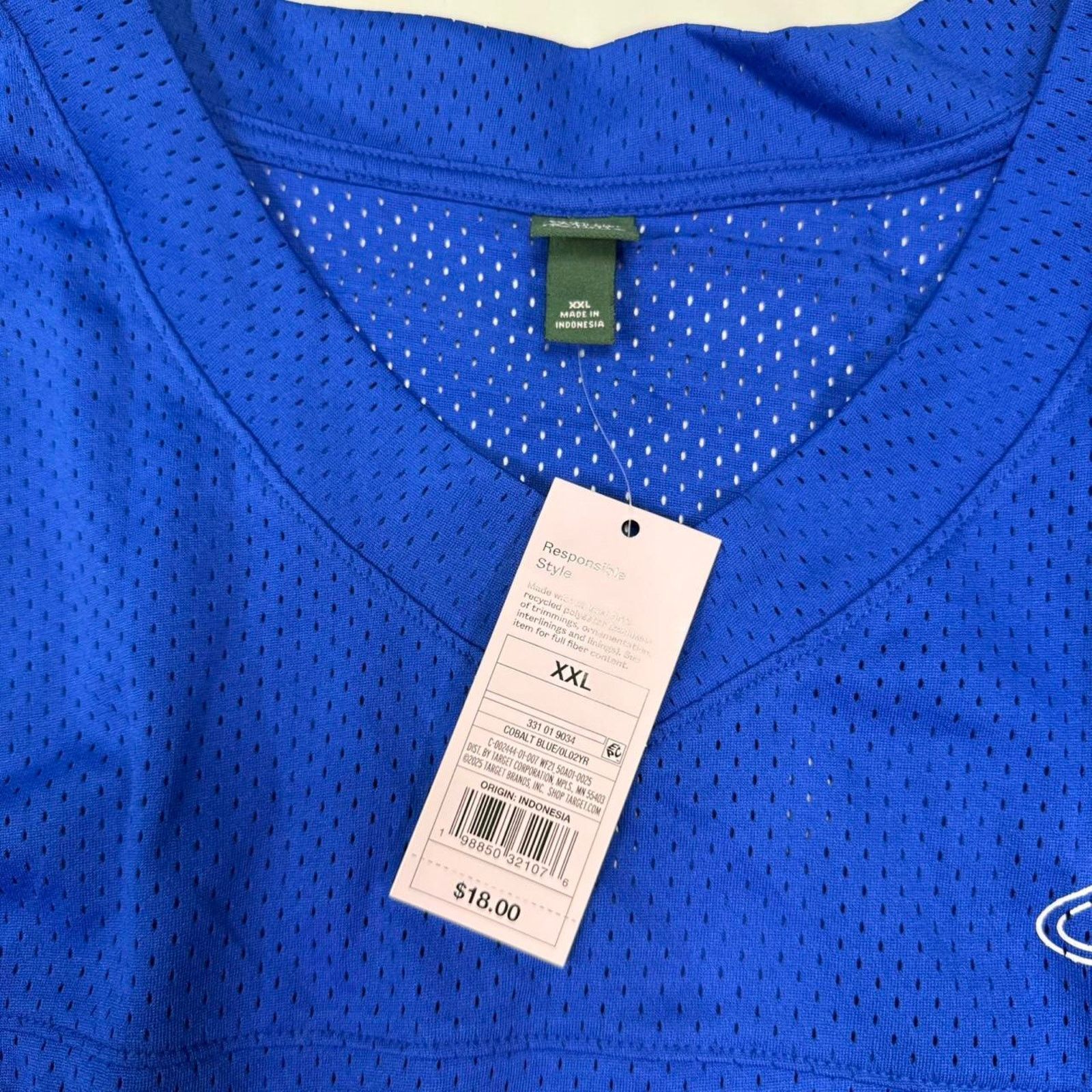 & Other Stories Blue Graphic mesh jersey T-shirt from Wild Fable™ Size XXL / US 16-18 / IT 52-54 - 3 Thumbnail