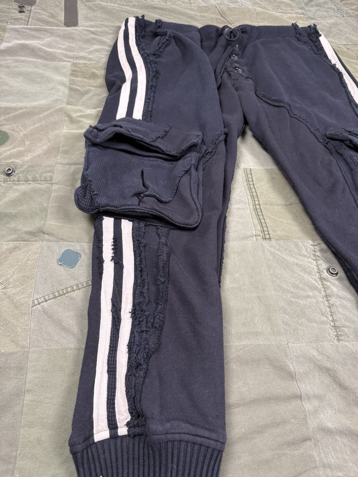Greg Lauren Knit Fleece Slim Lounge Pants Size US 34 / EU 50 - 2 Thumbnail
