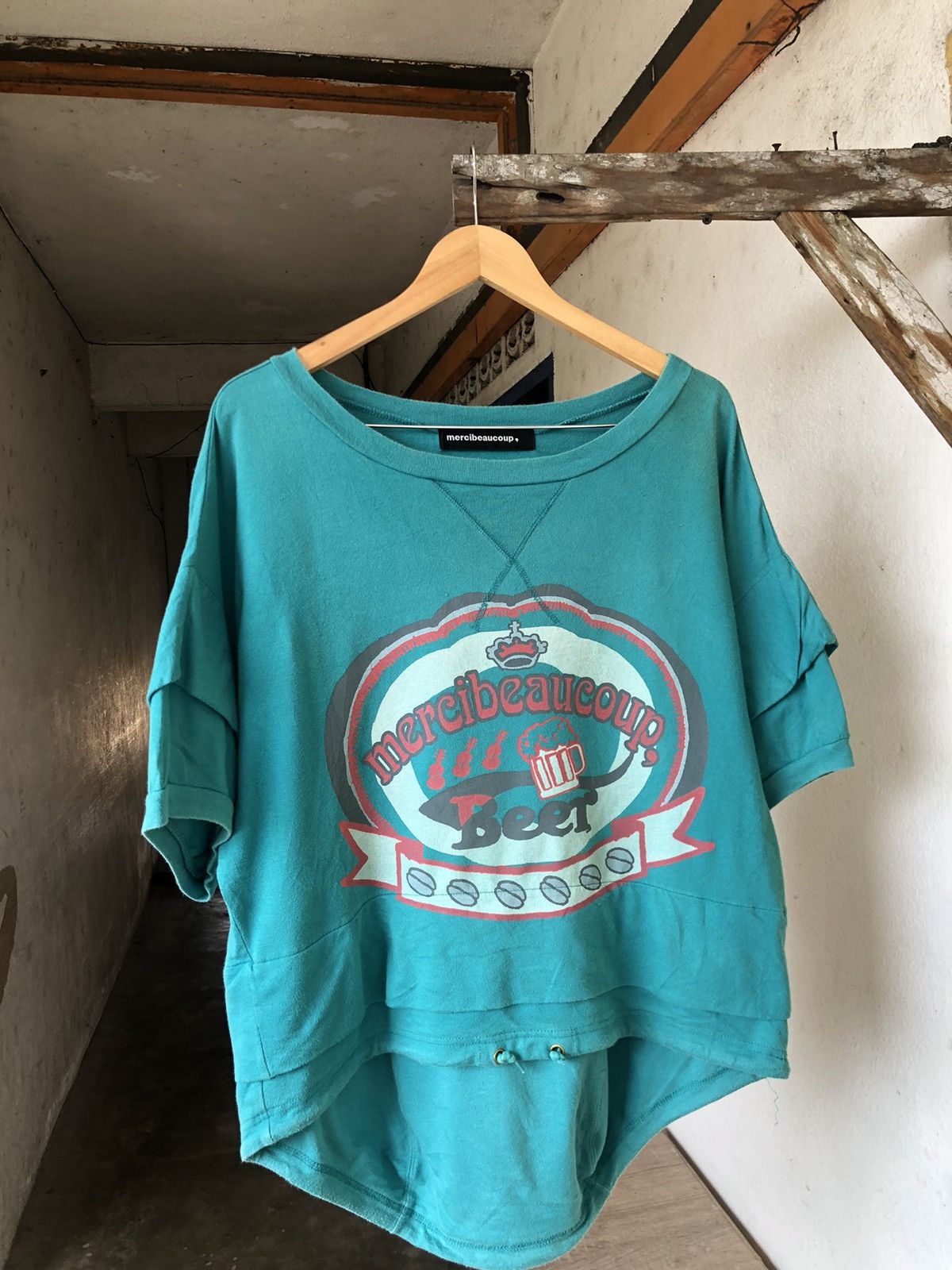 Issey Miyake Issey Miyake Mercibeaucoup Beer Printed Sweat Shirt Size XL / US 12-14 / IT 48-50 - 3 Thumbnail