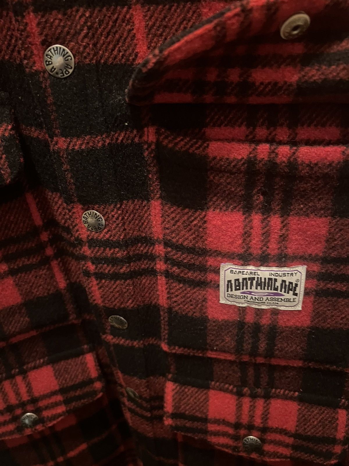 Bape Vintage Bape Lumberjack Flannel Size US M / EU 48-50 / 2 - 7 Thumbnail