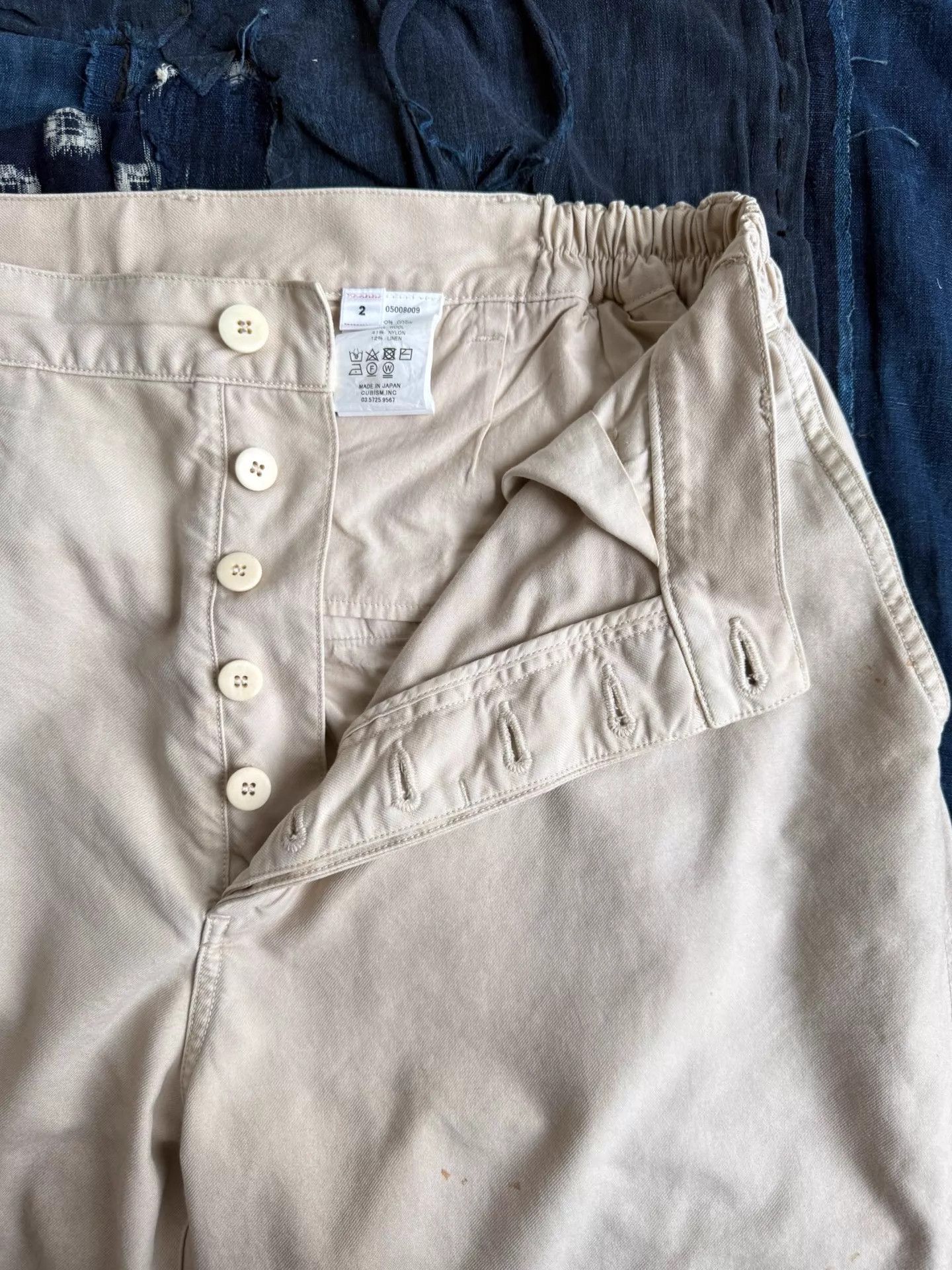 Visvim visvim 24ss carrol chino pant dmgd wash white size 2 lim Size US 32 / EU 48 - 7 Thumbnail