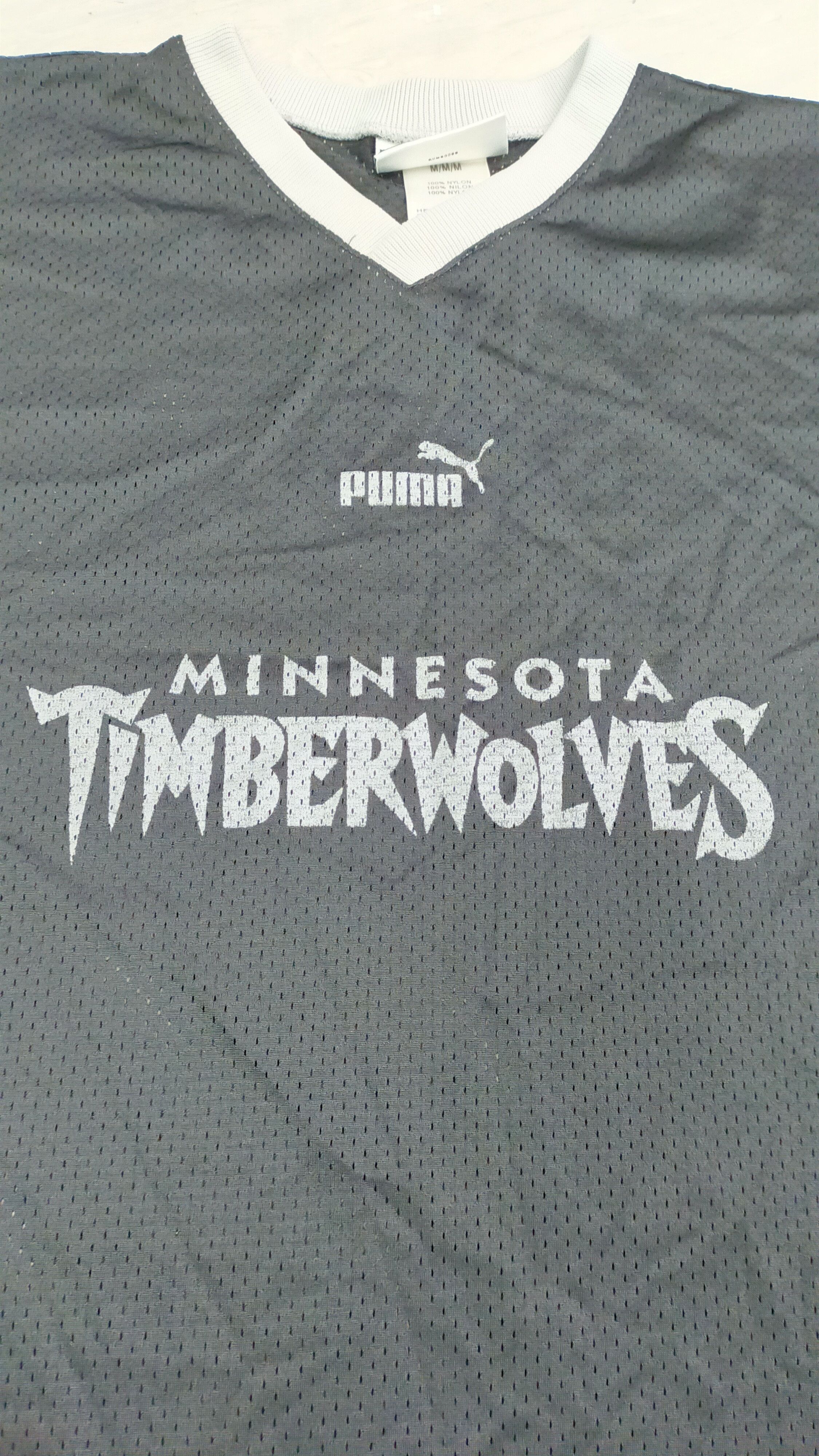 Puma Vintage Puma Minnesota Timberwolves NBA Jersey Size US M / EU 48-50 / 2 - 2 Thumbnail