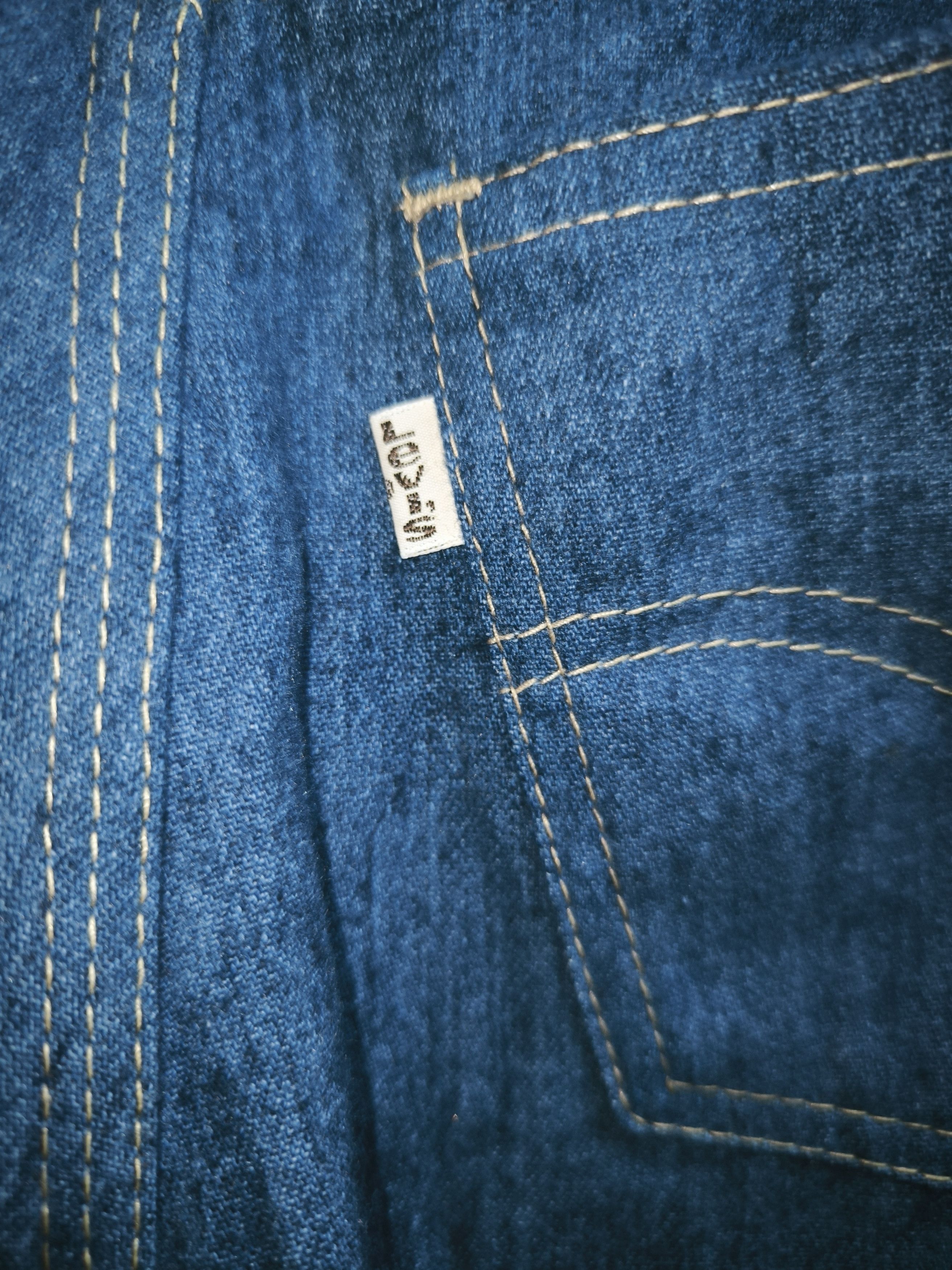 Levi's 70s Gals Bell Bottom Wide Leg Size 27" / US 4 / IT 40 - 14 Thumbnail