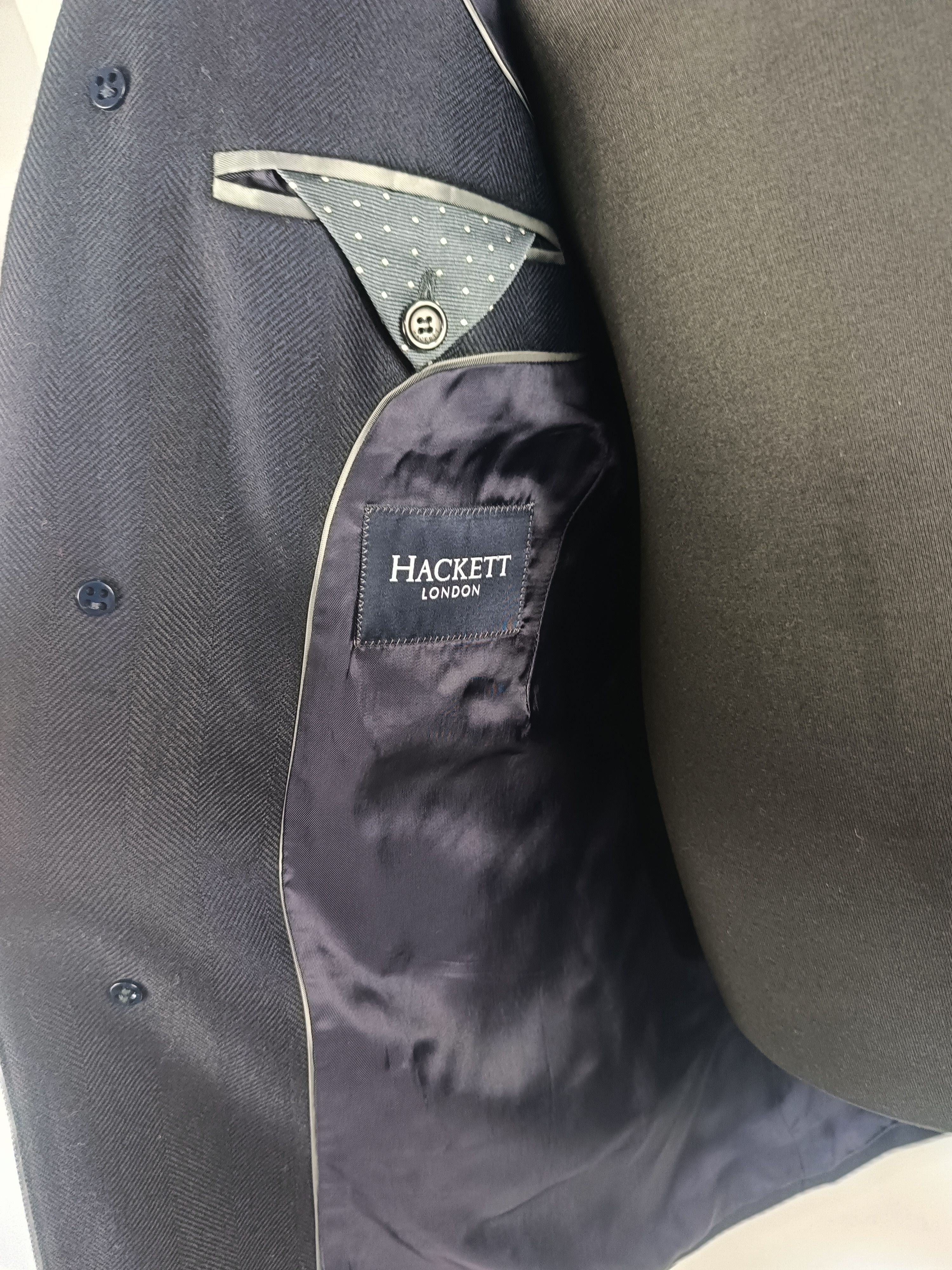 Hackett × Loro Piana Hackett London x Loro Piana merino wool hbone overcoat Size US M / EU 48-50 / 2 - 9 Thumbnail