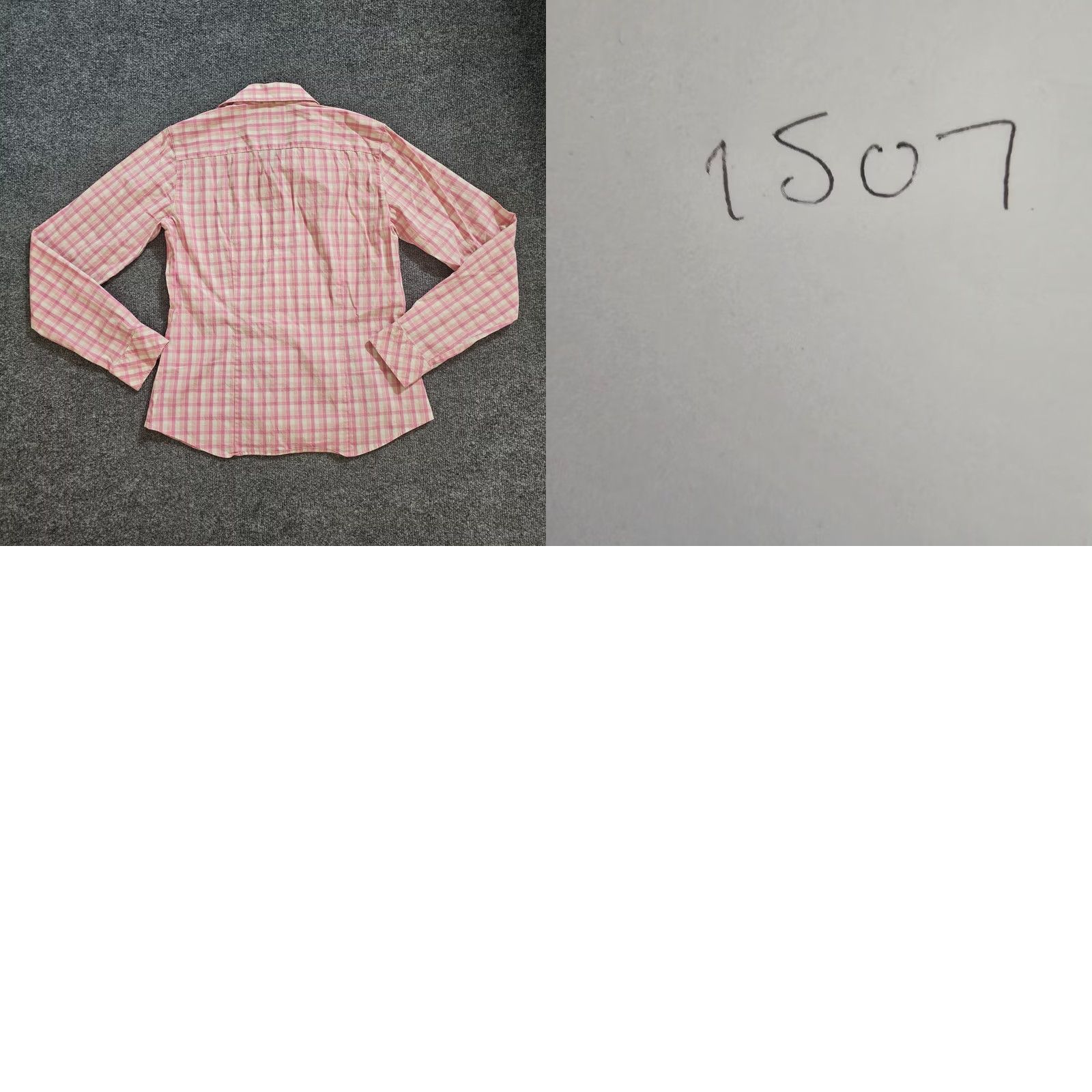Lilly Pulitzer Lilly Pulitzer Top Womens 6 Pink Plaid Long Sleeve Button Classic Career Shirt Size M / US 6-8 / IT 42-44 - 8 Thumbnail