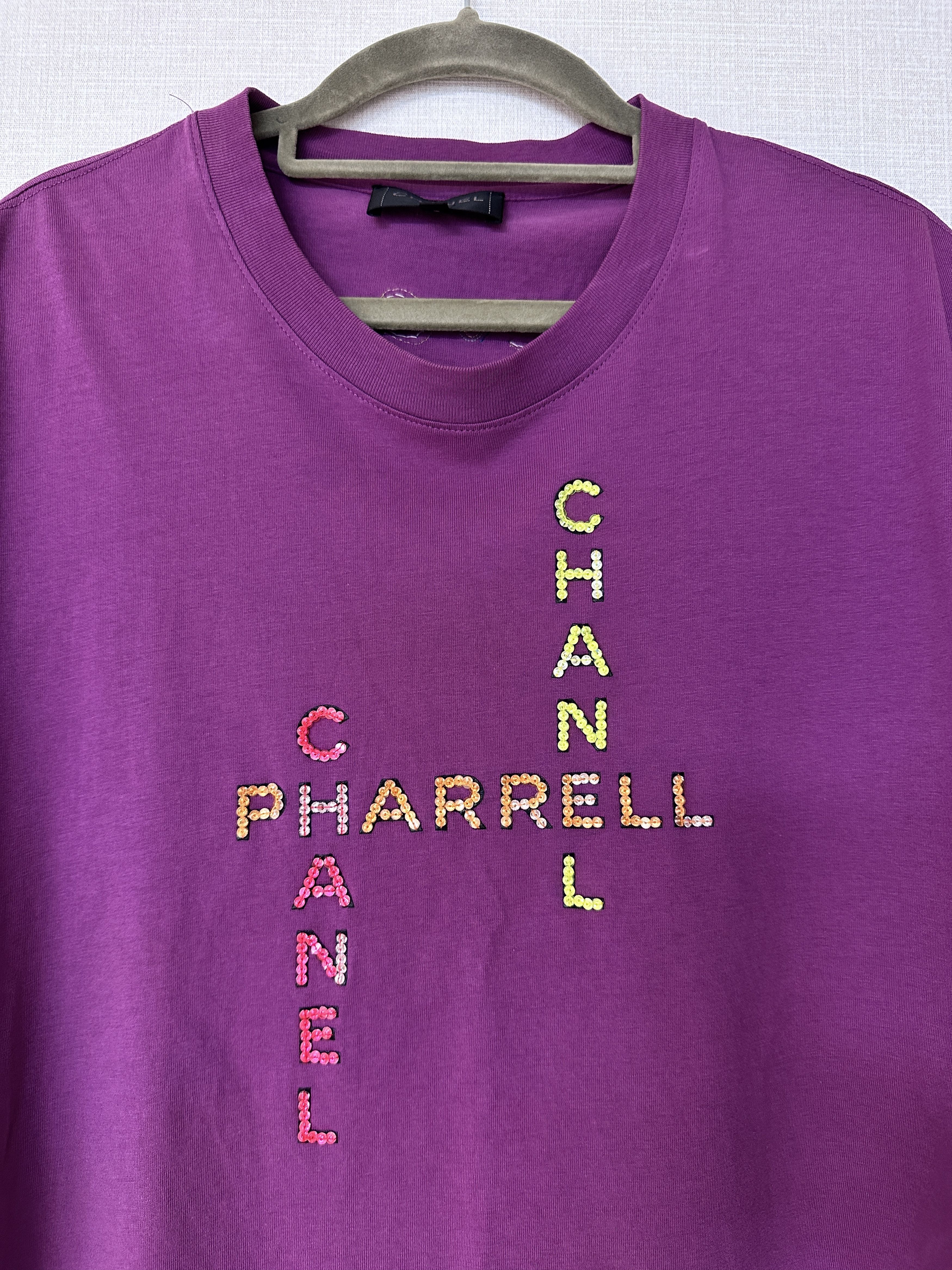 Chanel Chanel x Pharrell Coco Chanel Logo T-Shirt Size L / US 10 / IT 46 - 8 Thumbnail