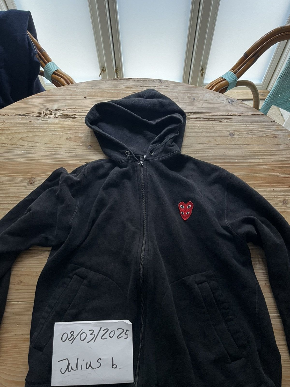 Comme des Garcons Zip hoodie Size US L / EU 52-54 / 3 - 2 Thumbnail