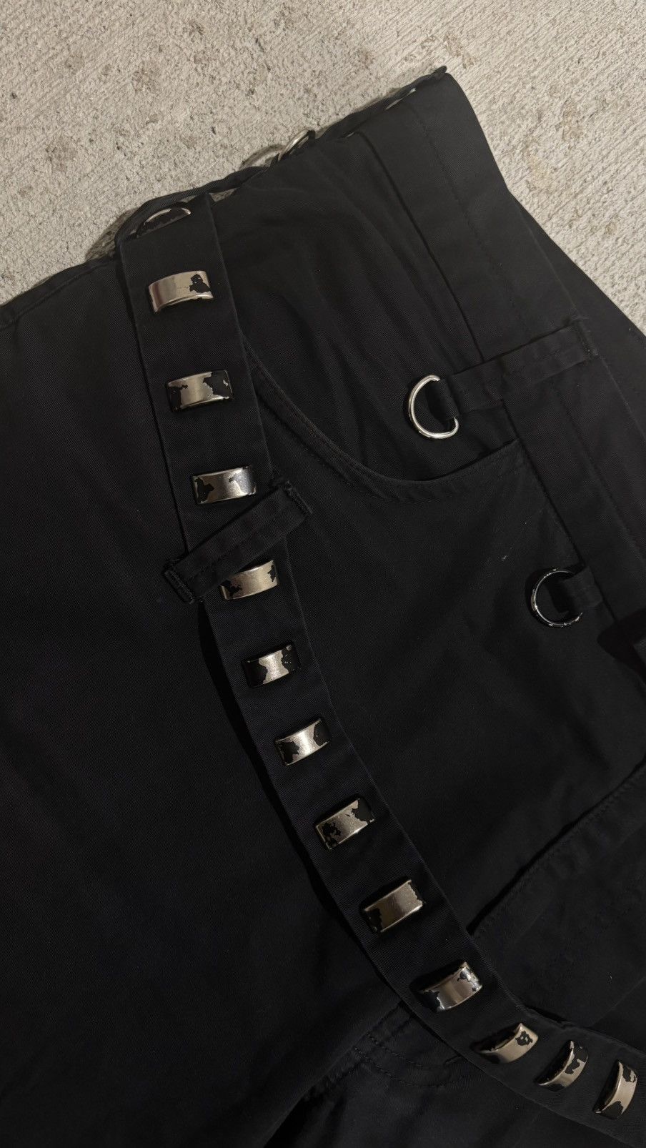 Undercover Undercover SS2006 Studded Belt Pants Size US 33 - 4 Thumbnail