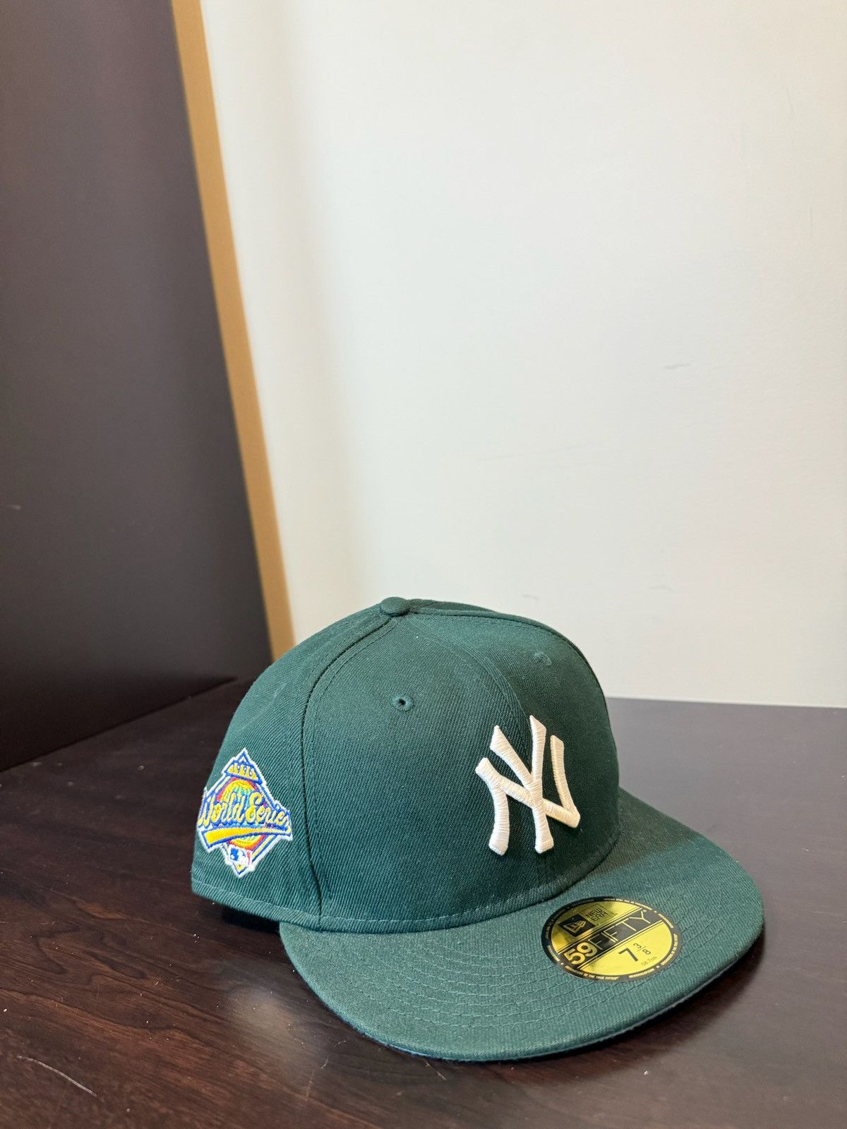 Hat Club × New Era Forest Green Yankees Hat Club x New Era Fitted Cap Size 26 - 1 Thumbnail
