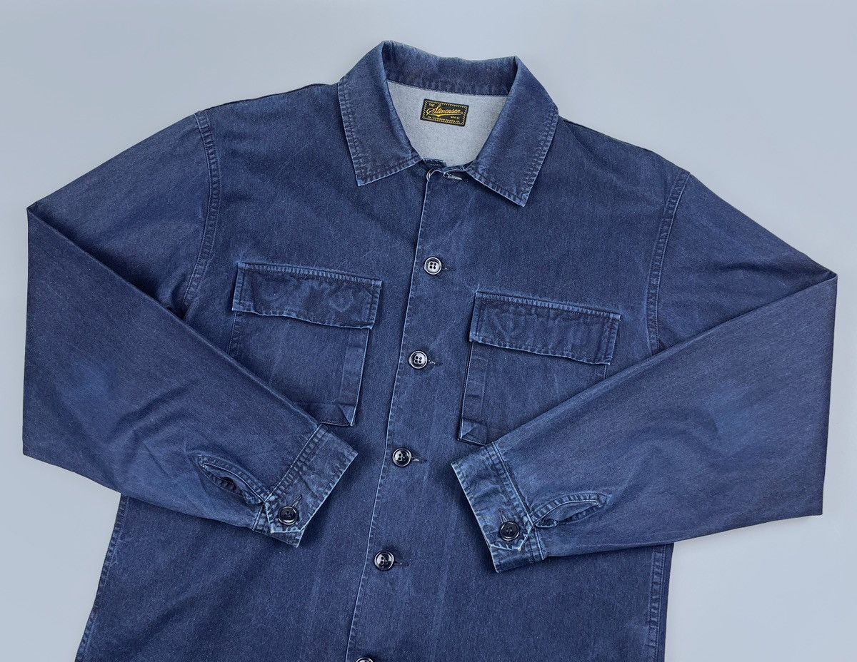 Stevenson Overall Co. The Stevenson Overall Co Japan Denim Overshirt Shirt Size L Size US L / EU 52-54 / 3 - 8 Thumbnail