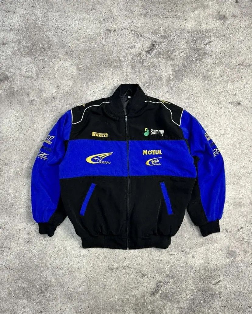Formula 1 × Vintage Vintage Jacket Subaru Racing F1 Bombers Streetwear Y2K Size US L / EU 52-54 / 3 - 1 Thumbnail