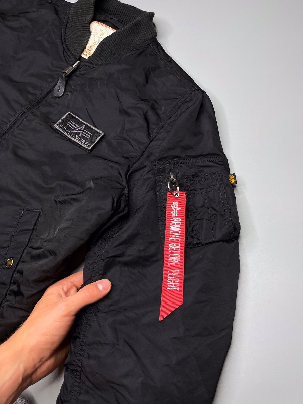 Alpha Industries Alpha Industries Bomber Jacket RARE Size US L / EU 52-54 / 3 - 3 Thumbnail