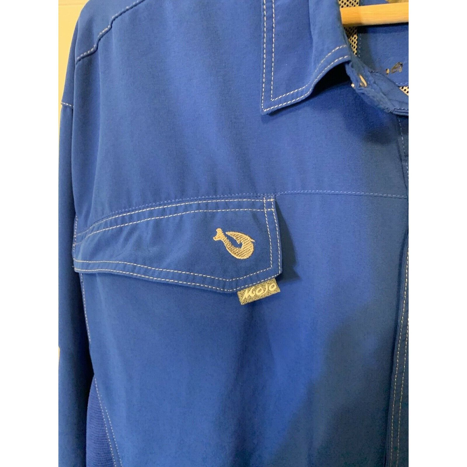 Other Mojo Fishing Long Sleeve Blue Third Coast Beach Co Sz XL Size US XL / EU 56 / 4 - 8 Thumbnail