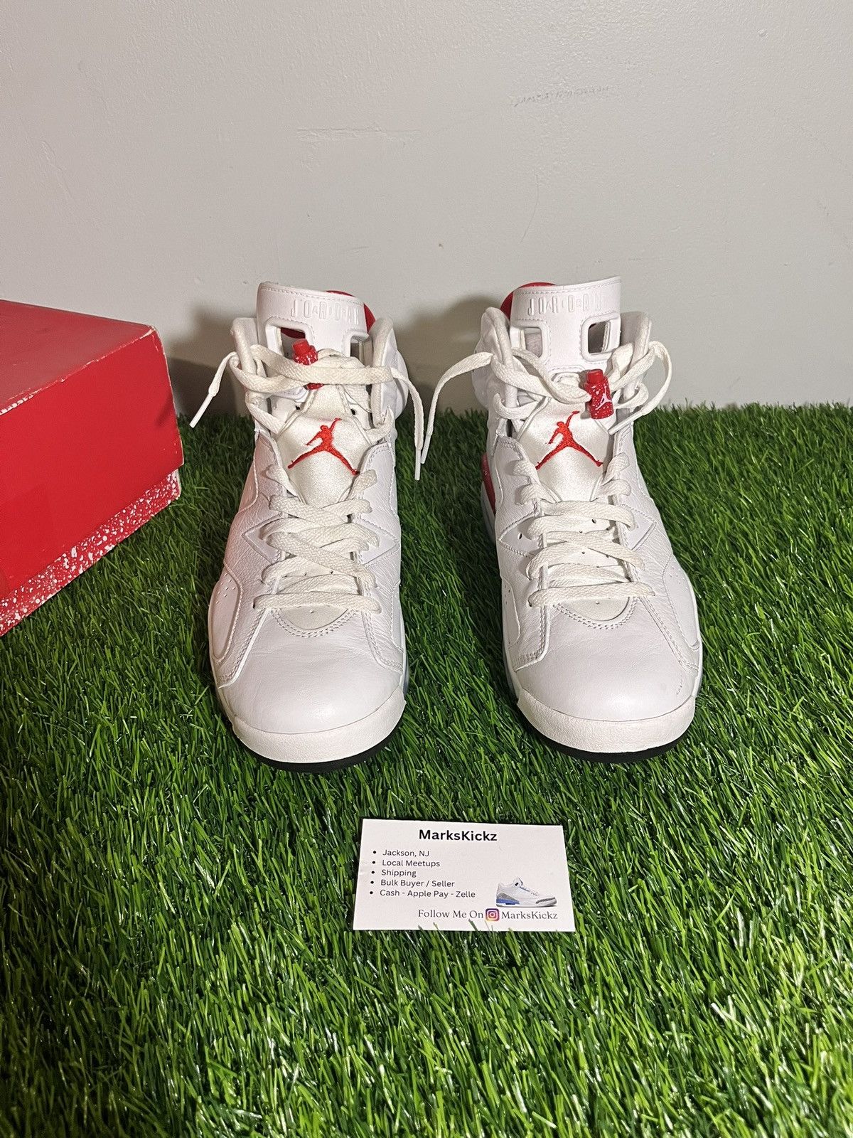 Jordan Brand air jordan 6 retro red oreo 2022 size 9.5 Size US 9.5 / EU 42-43 - 2 Thumbnail