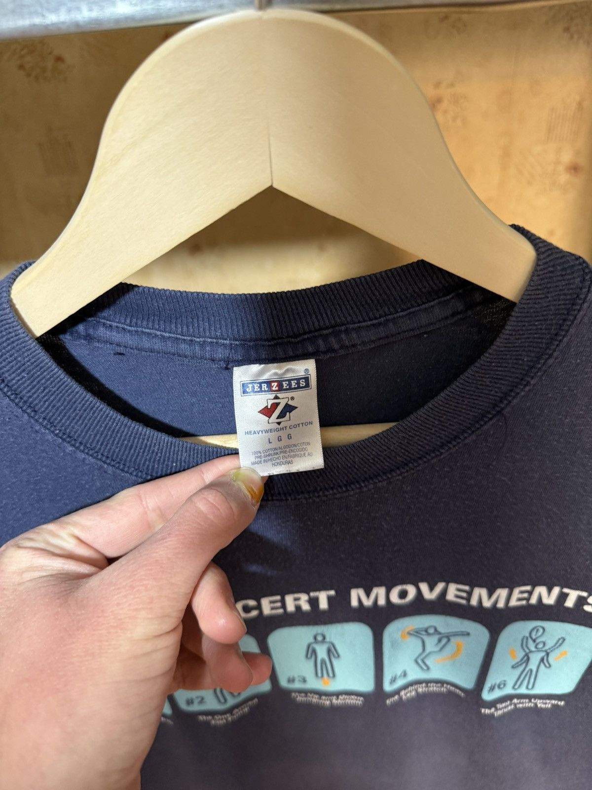 Band Tees × Vintage Vintage 90’s Blue Man Group Rock Concert Movements T-Shirt Size US L / EU 52-54 / 3 - 6 Thumbnail