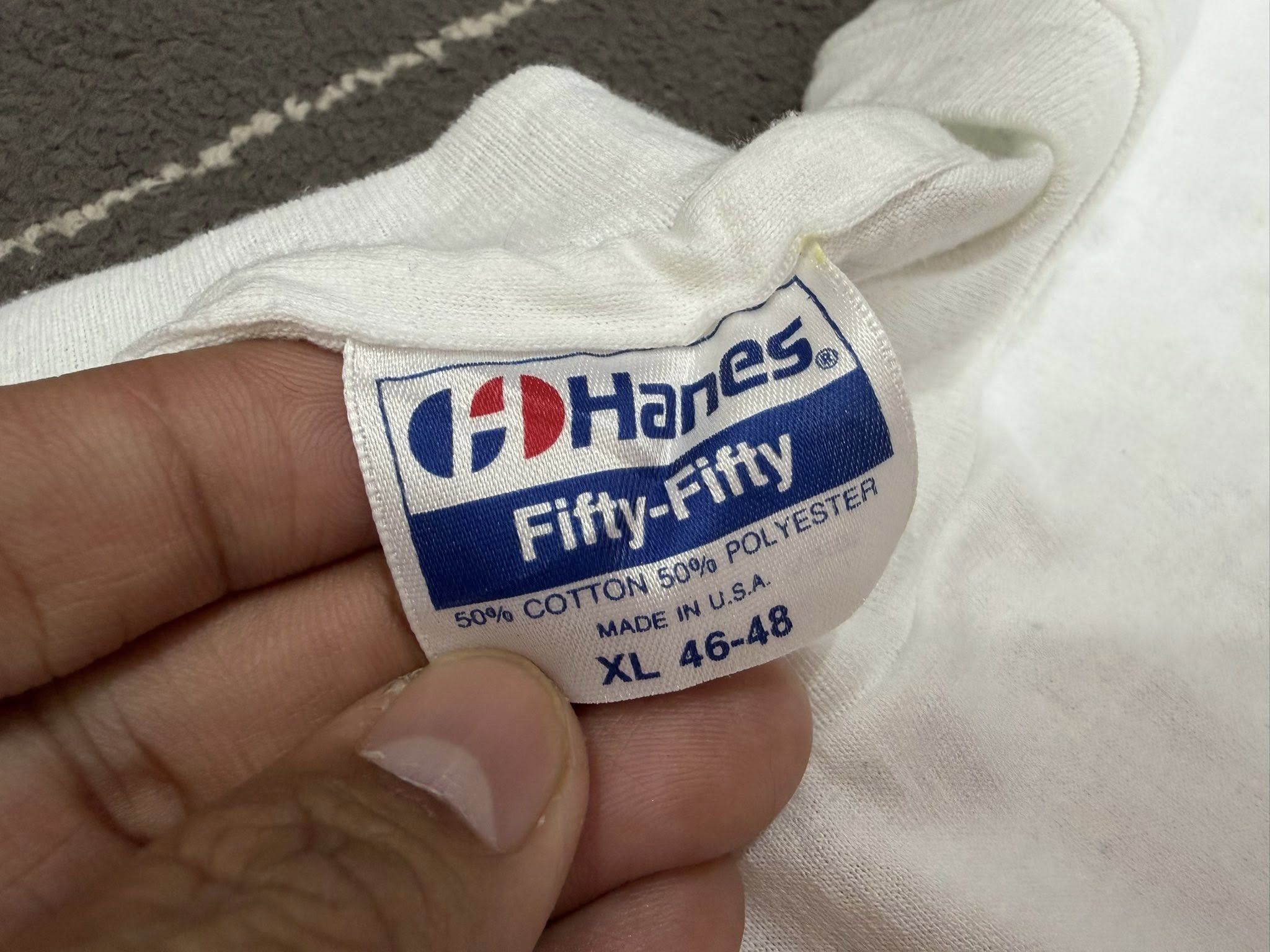 Hanes Vintage SEA horse hanes fifty fifty L 2192 Size US L / EU 52-54 / 3 - 4 Thumbnail