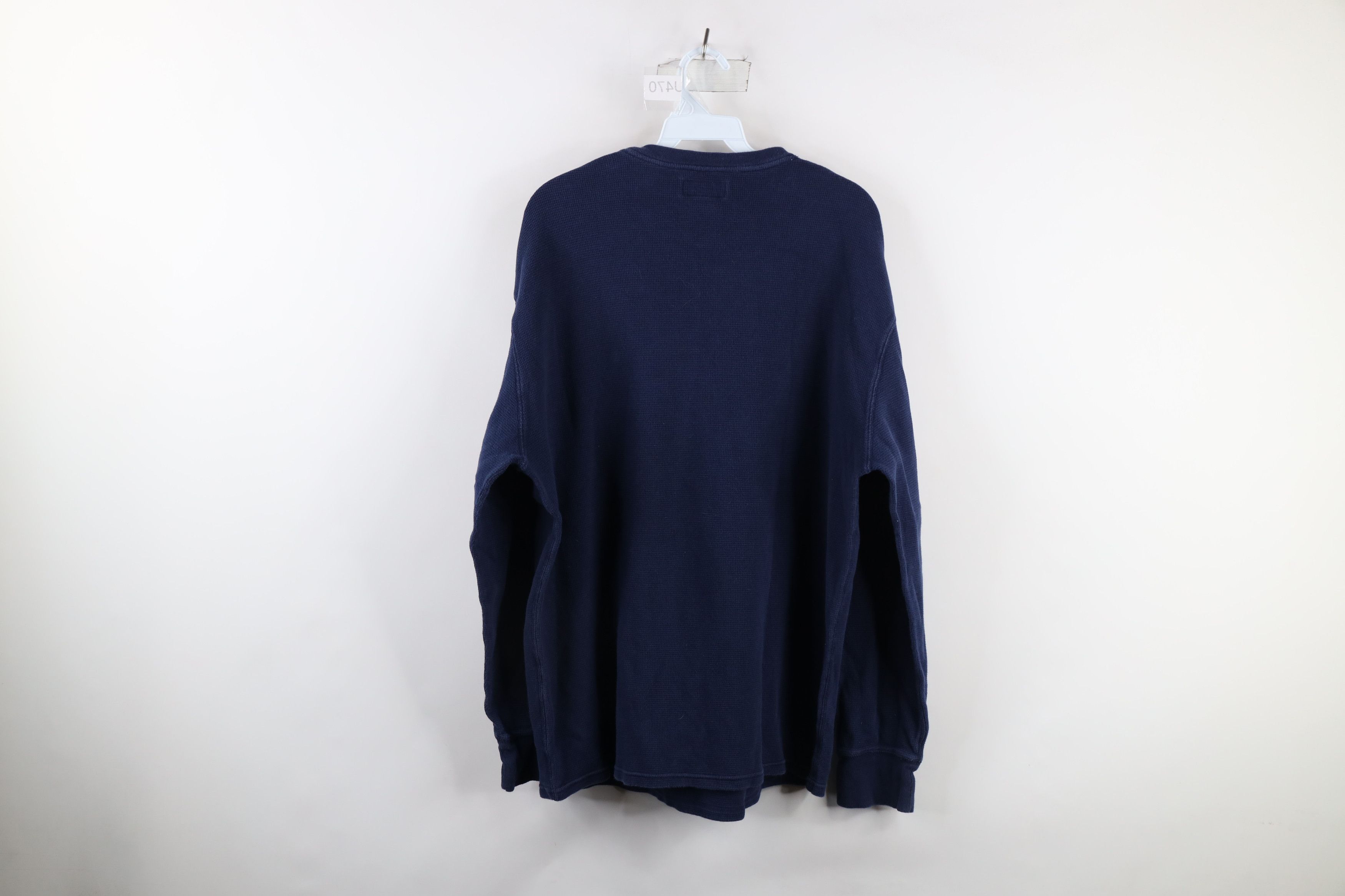 Ralph Lauren Vintage Ralph Lauren Thermal Waffle Knit Long Sleeve T-Shirt Size US XXL / EU 58 / 5 - 7 Thumbnail
