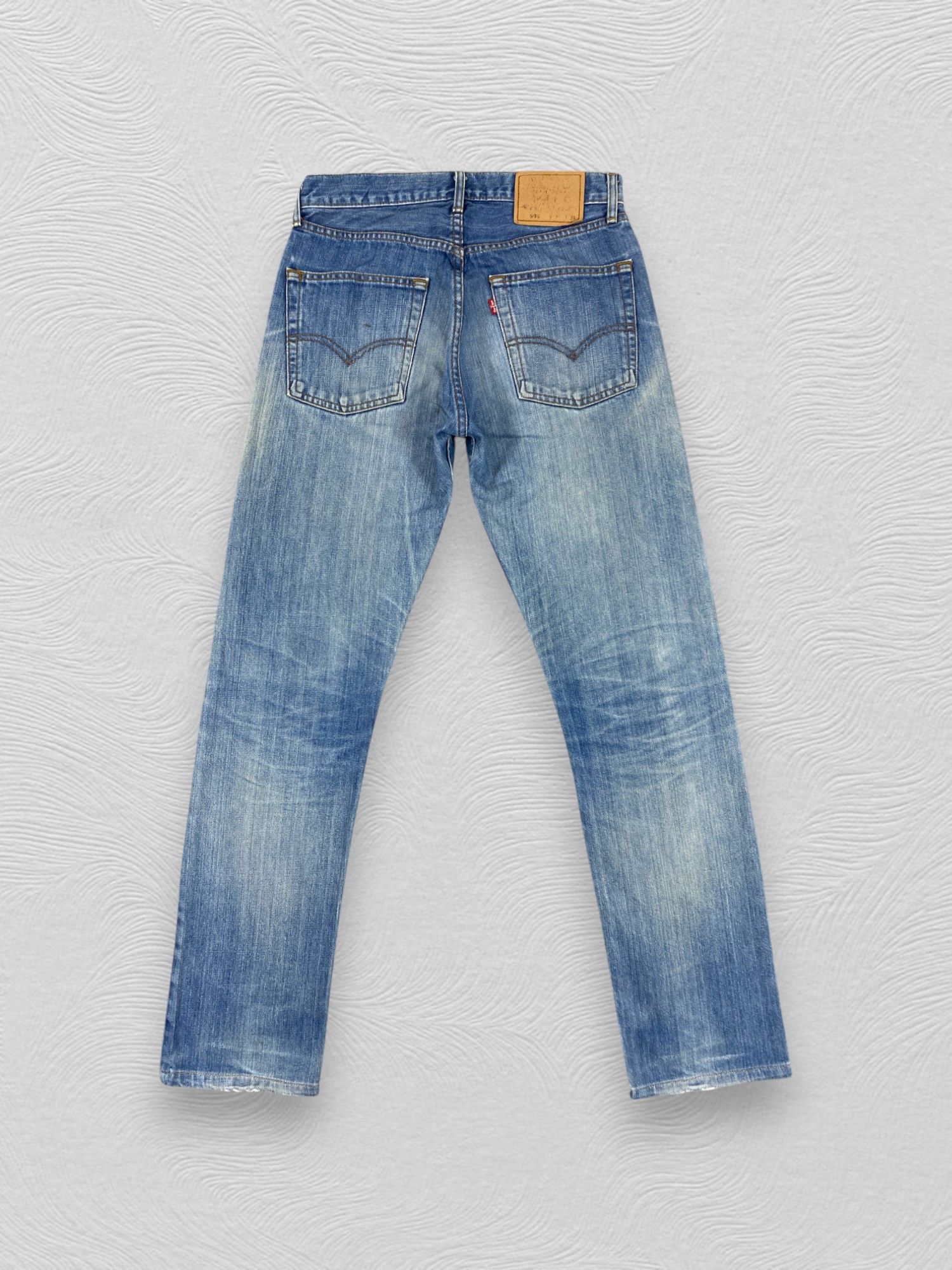 Levi's Distressed Blue Vintage Levi's 505 Jeans 30x31 Denim- JN3529 Size US 30 / EU 46 - 2 Thumbnail