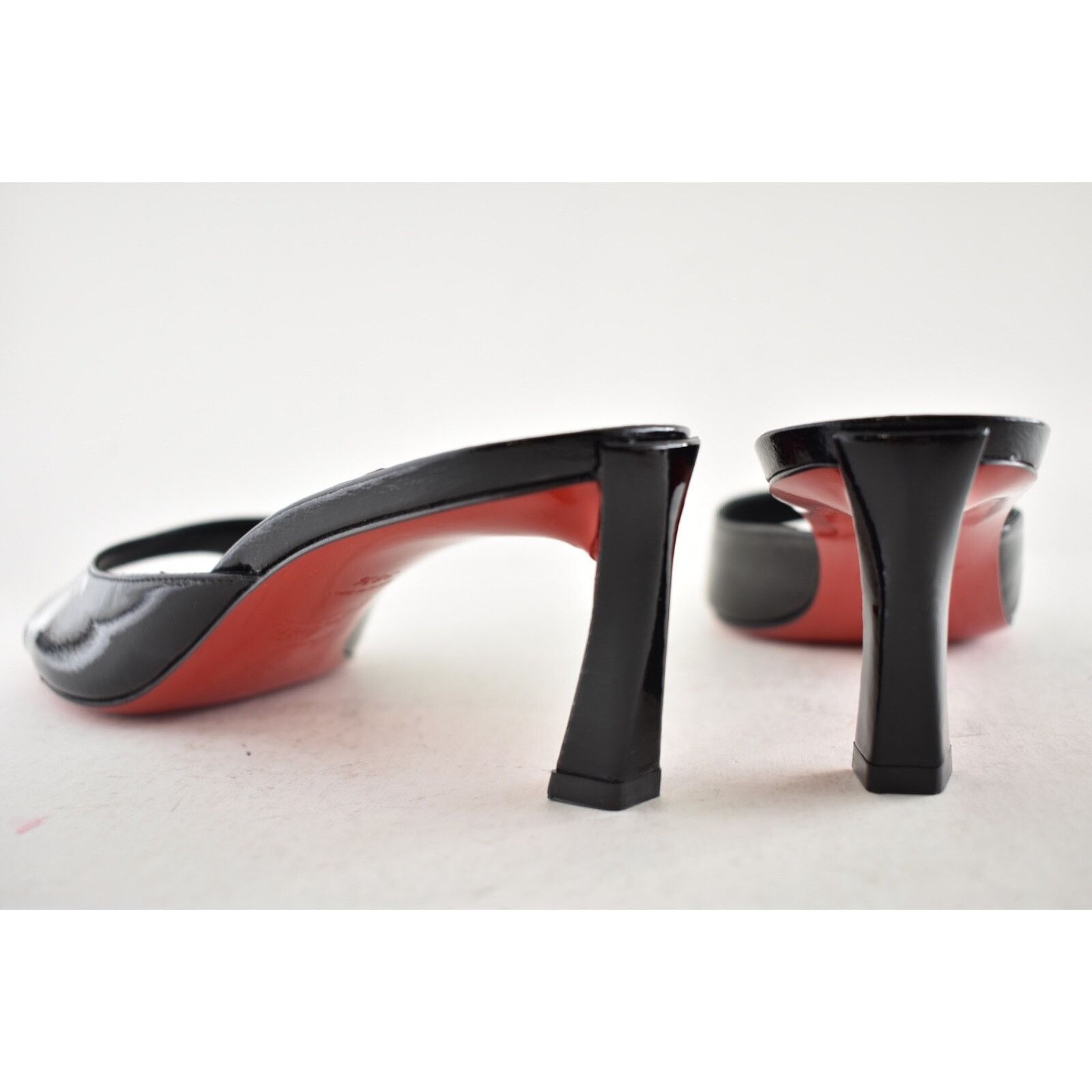 Christian Louboutin Christian Louboutin Condora Mule 55 Black Patent Backles Size US 8 / IT 38 - 14 Thumbnail
