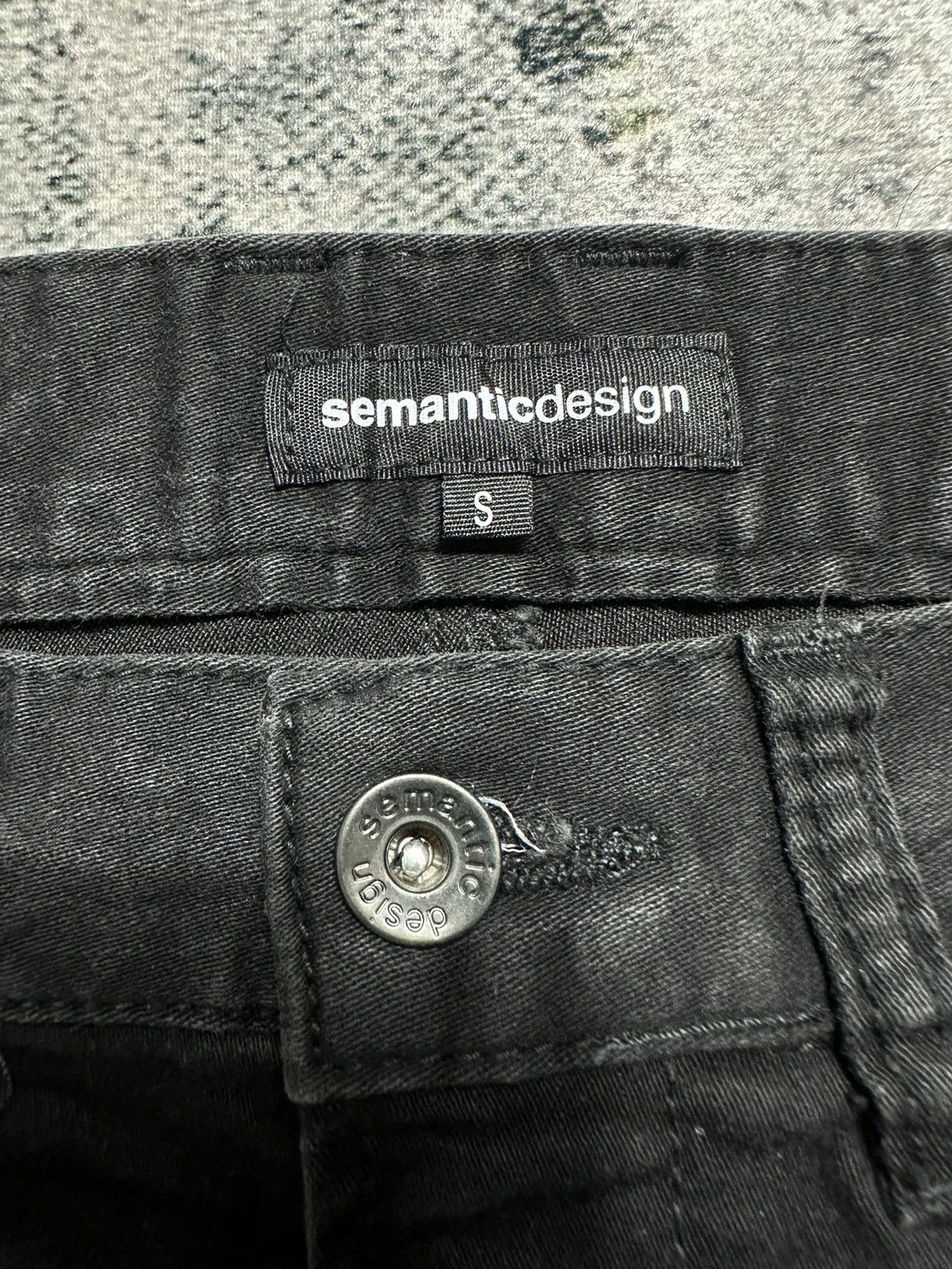 semanticdesign Mud Wash Semantic Design Distressed Denim Jeans Size US 30 / EU 46 - 8 Thumbnail