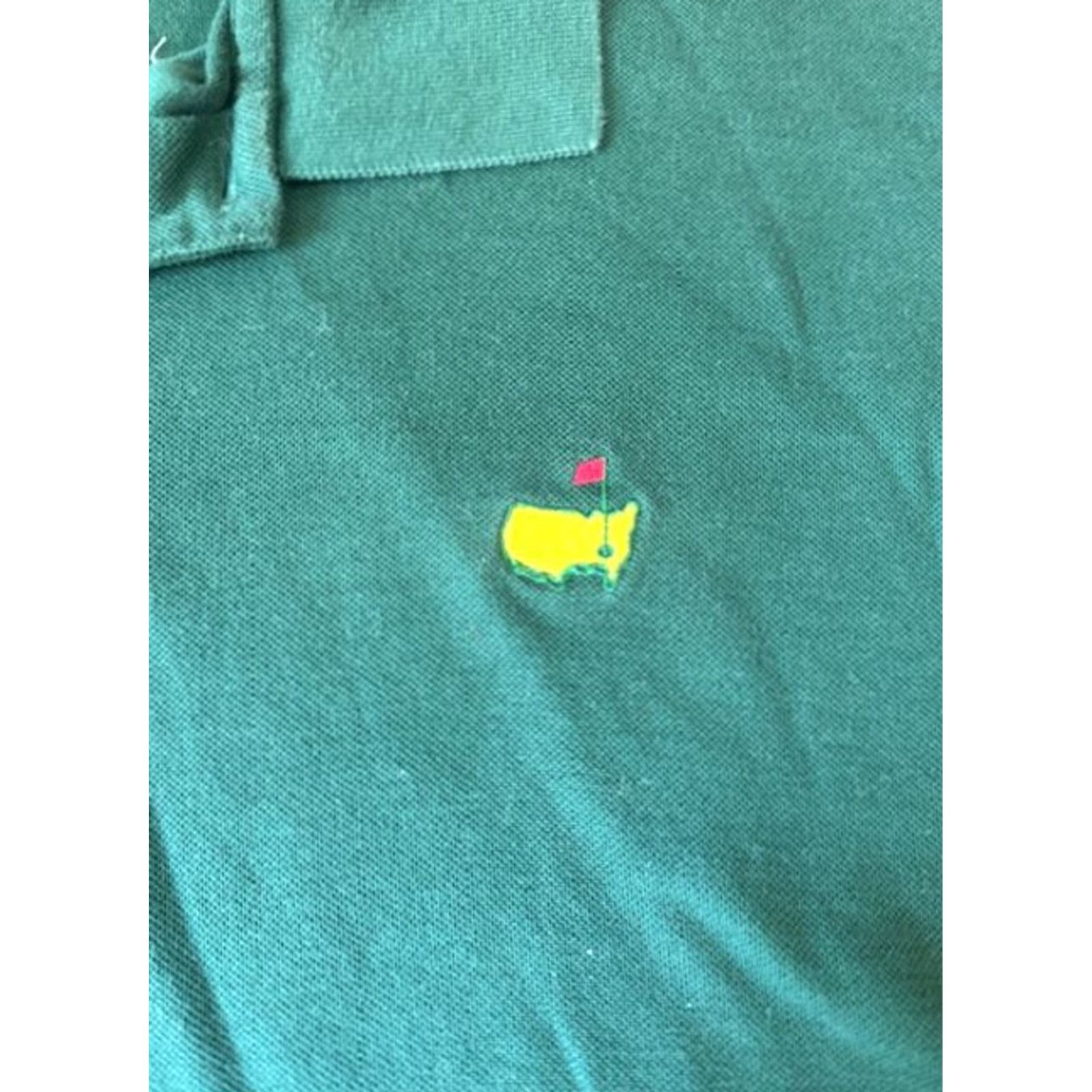 Vintage VINTAGE Masters Collection Green Golf Polo Shirt Mens XL 48 Chest Pima Cotton Size US XL / EU 56 / 4 - 3 Thumbnail