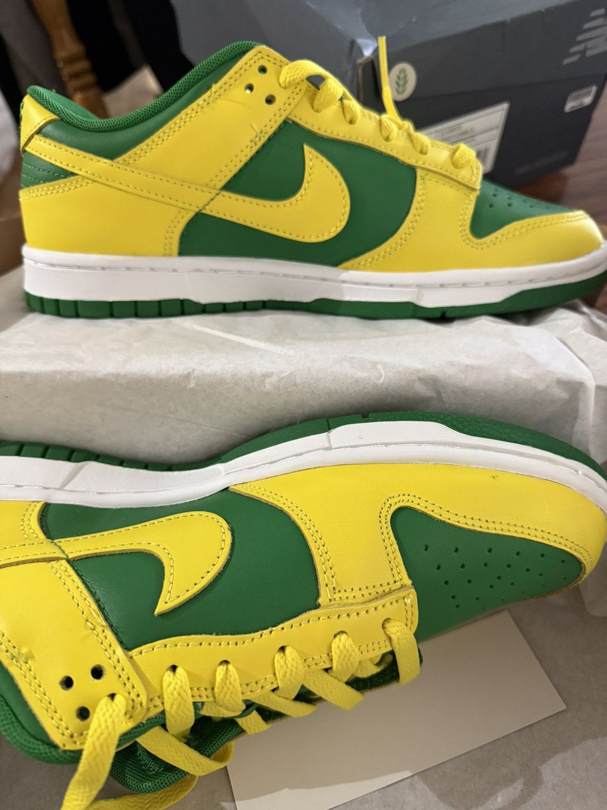 Nike × Nike SB NIKE DUNK LOW RETRO BTTYS ( Brazil) New Size 8 Size US 8 / EU 41 - 3 Thumbnail