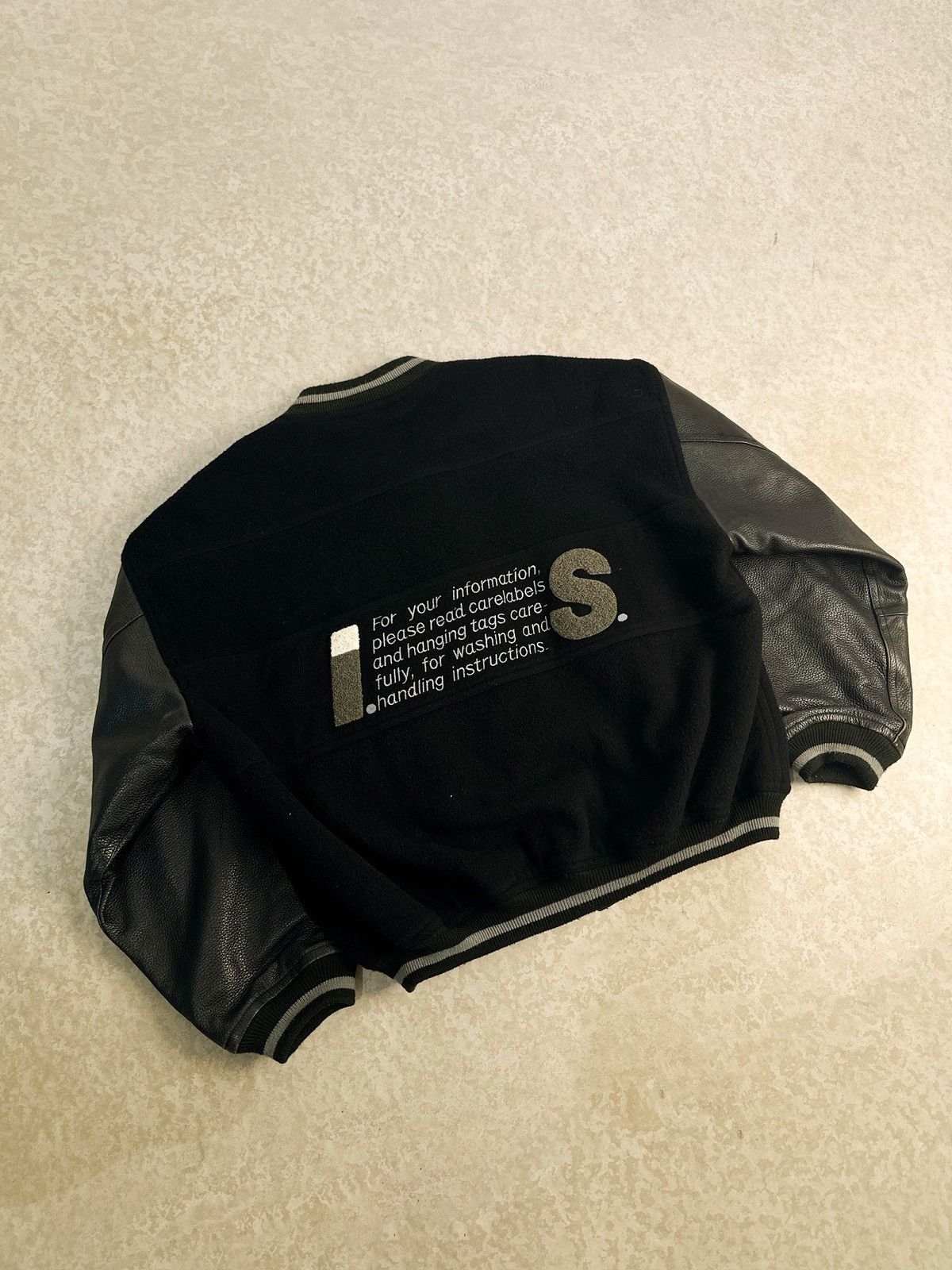 Issey Miyake Issey Miyake I.S. Sport Wool & Lambskin Bomber 🐐 Size US M / EU 48-50 / 2 - 8 Thumbnail