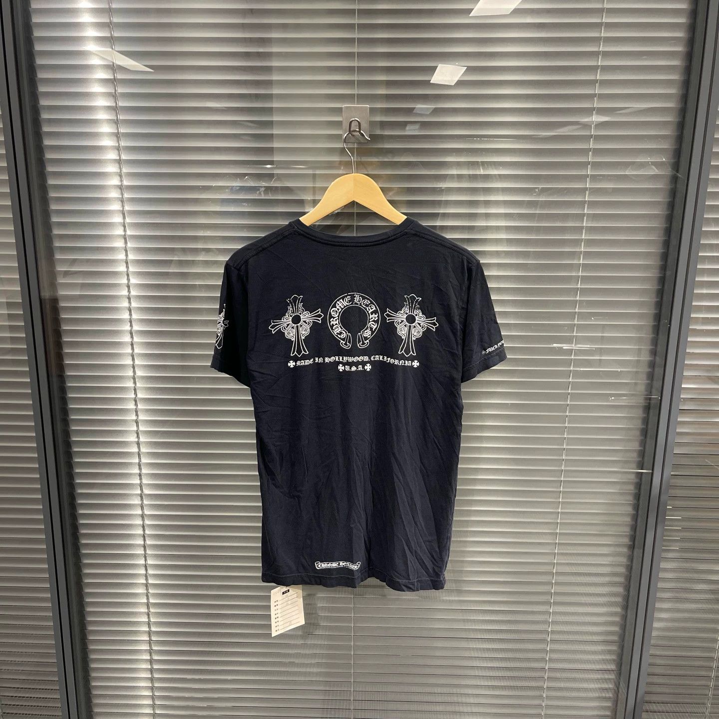 Chrome Hearts Chrome Hearts Black Horse Shoe Tri-Element SS Tee M 9/10 Size US M / EU 48-50 / 2 - 2 Thumbnail