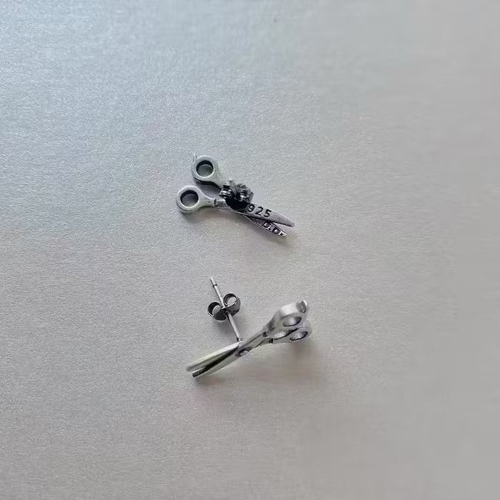 Designer × Vintage vintage scissors ear studs Size ONE SIZE - 4 Thumbnail