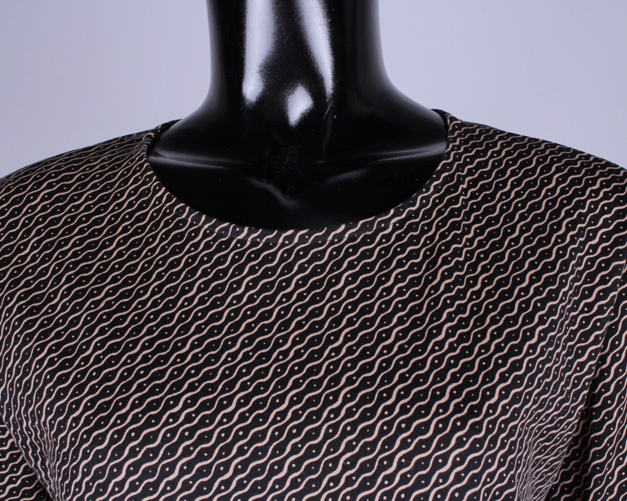 Designer × Marimekko MARIMEKKO Marjailla Raspa Geometric A-Line Dress 3/4 Sleeve Size S / US 4 / IT 40 - 5 Thumbnail