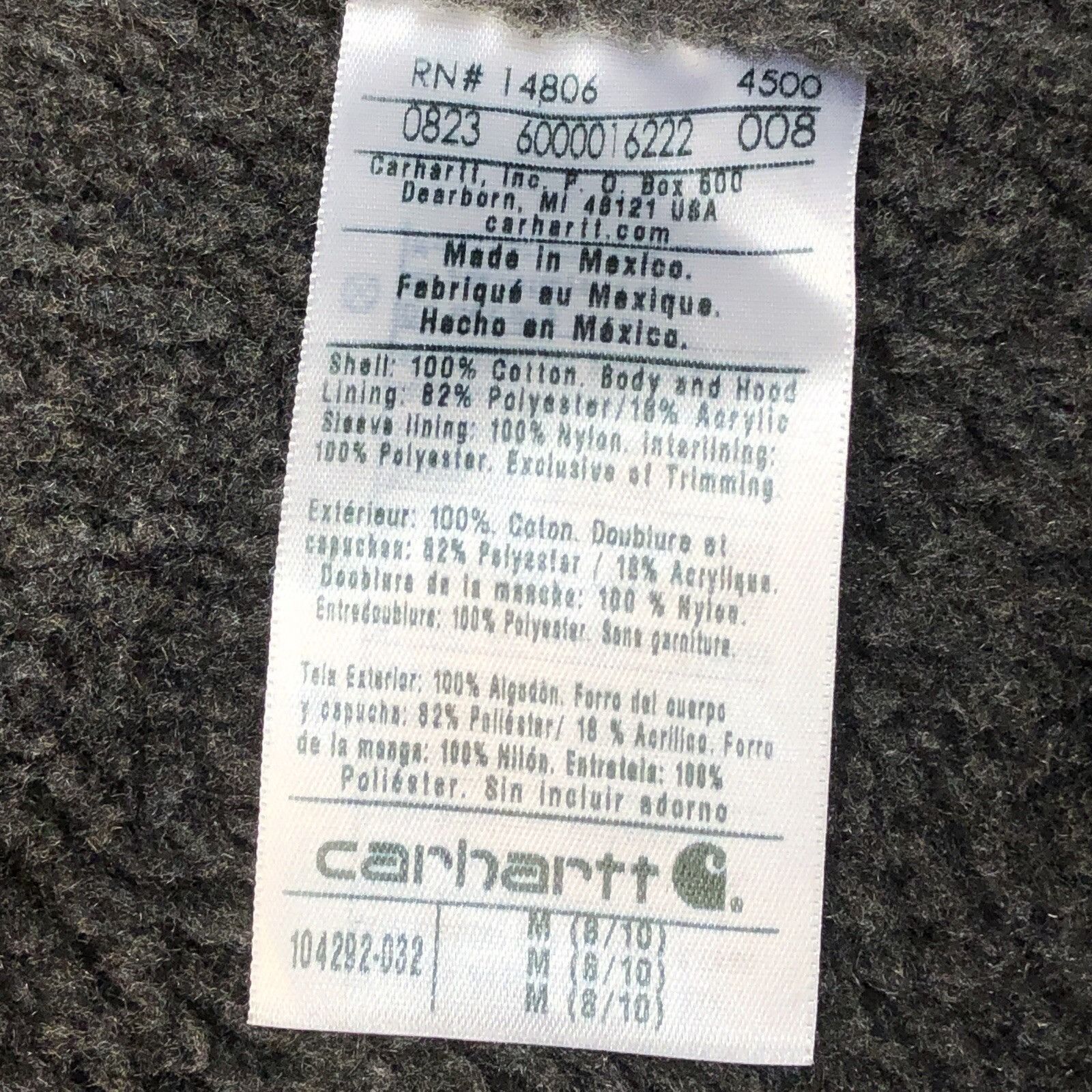 Carhartt Carhartt Womens Washed Duck Canvas Loose Fit Jacket Size M / US 6-8 / IT 42-44 - 7 Thumbnail