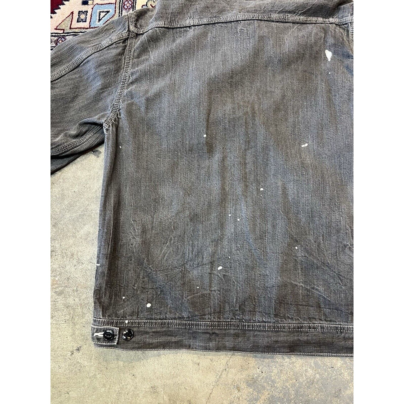 MasterPiece Masterpiece Ruff N Tuff Denim Jacket Black Size Large Japan Size US L / EU 52-54 / 3 - 4 Thumbnail