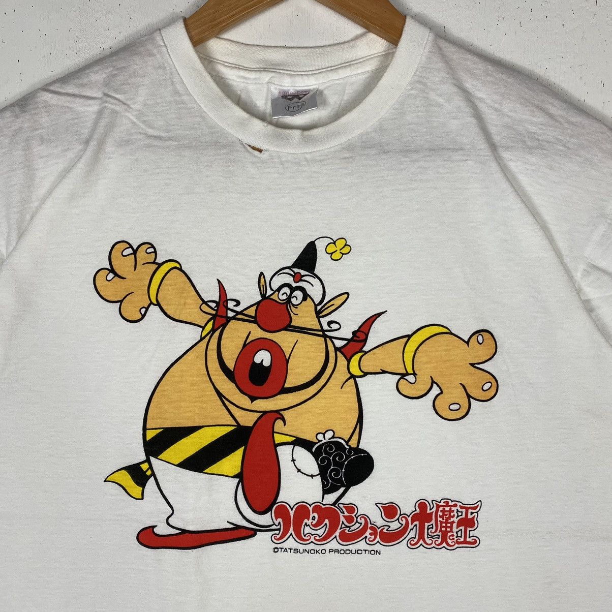 Anime × Vintage VINTAGE 90's THE GENIE FAMILY CLASSIC JAPANESE CARTOON TEE Size US L / EU 52-54 / 3 - 3 Thumbnail