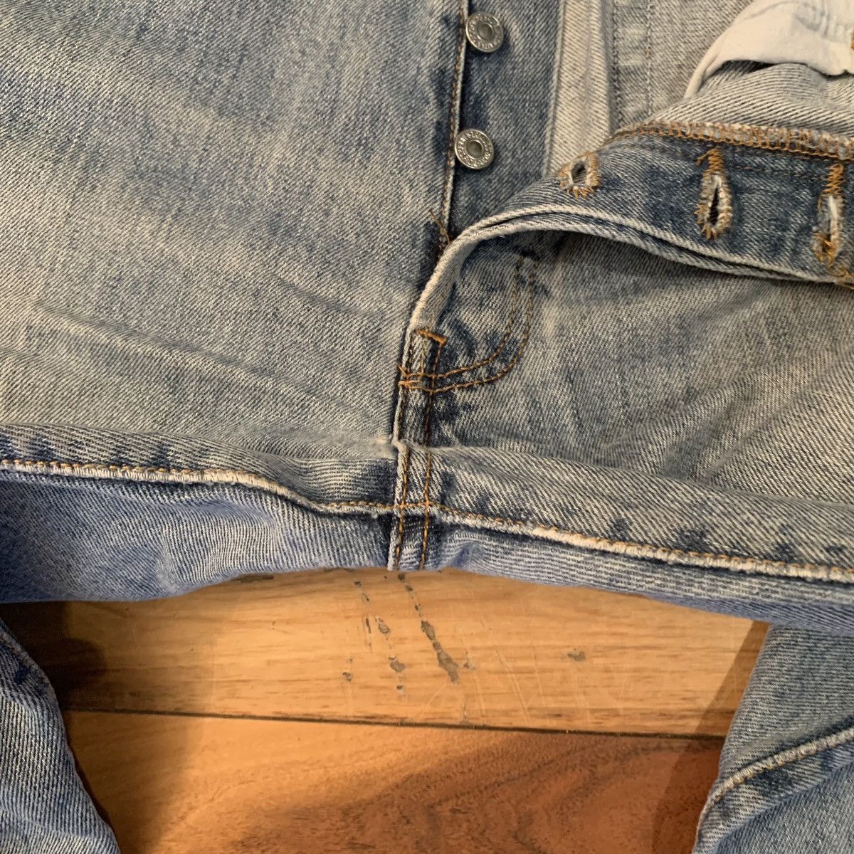 Levi's Vintage Levi’s 501 Button Fly Jeans Size US 34 / EU 50 - 5 Thumbnail