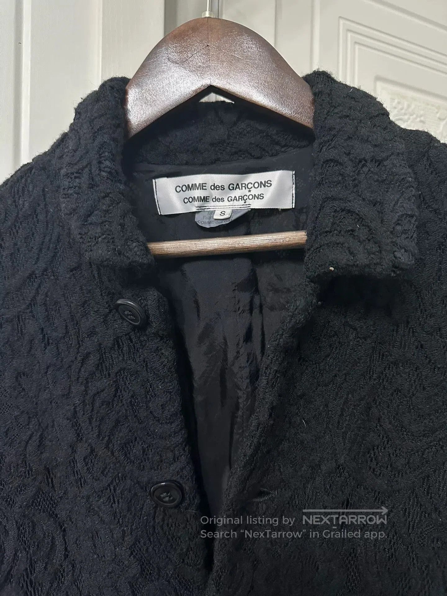 Other Comme des Garçons Black Wool Coat. Size M / US 6-8 / IT 42-44 - 5 Thumbnail