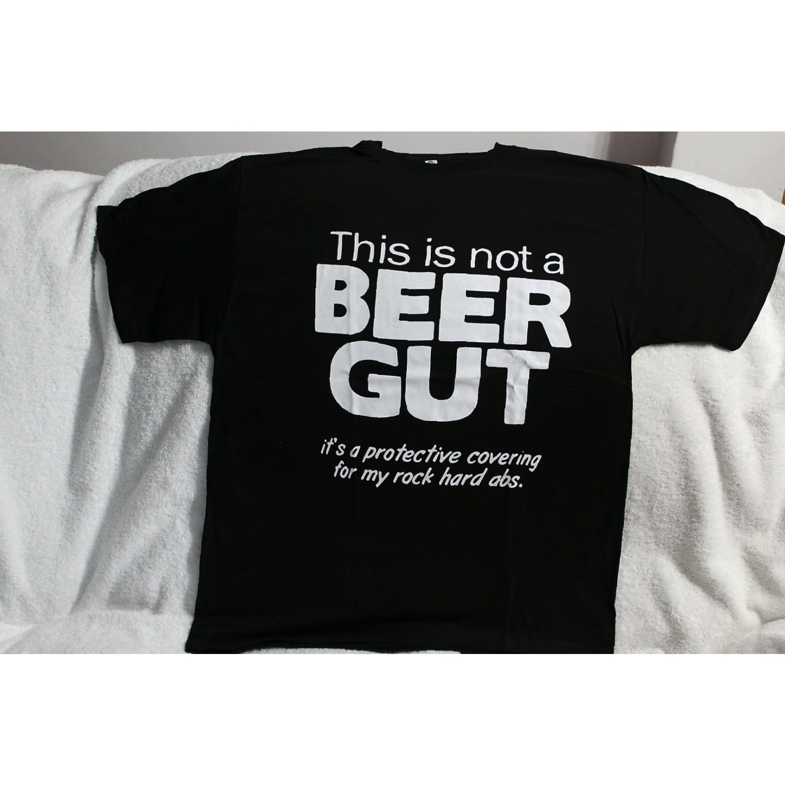 Vintage VINTAGE ALSTYLE APPAREL Men's T-Shirt Short Sleeve Black Funny Beer Humor 100% Cotton Size Large Size US L / EU 52-54 / 3 - 2 Thumbnail