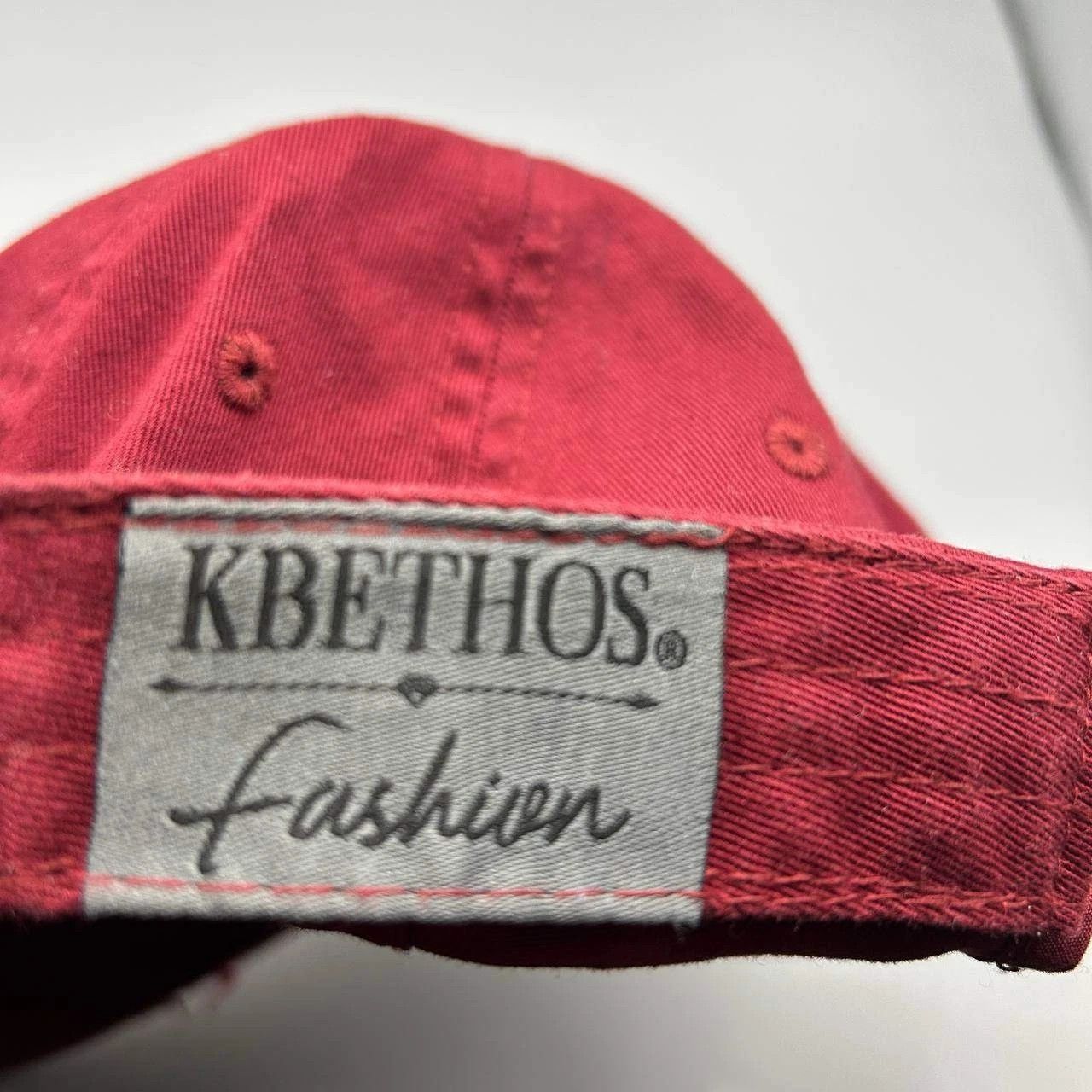 Other Finesse Dad Hat Kbethos Fashion Strap Back Distressed Cotton Size ONE SIZE - 6 Thumbnail