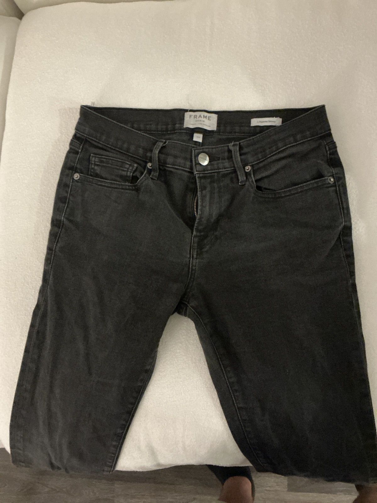Mens skinny frame denim 30