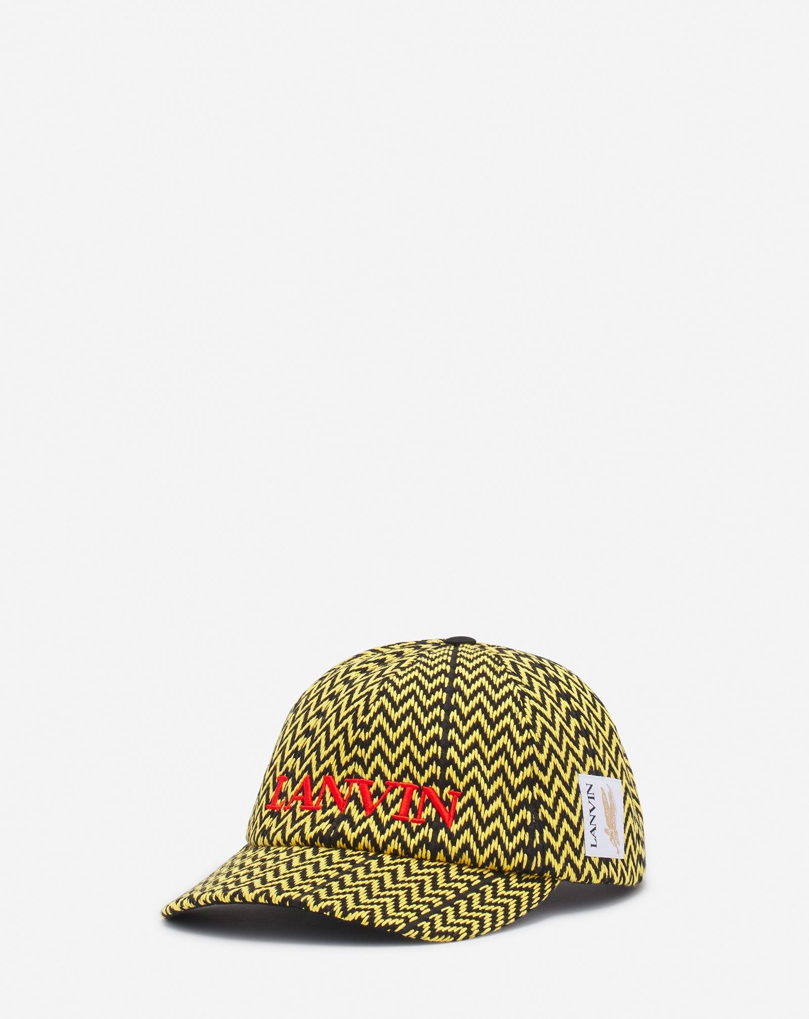 Lanvin o1mle0825 Size: 56cm Curb Cotton Cap / Hat in Multicolor Size ONE SIZE - 2 Thumbnail
