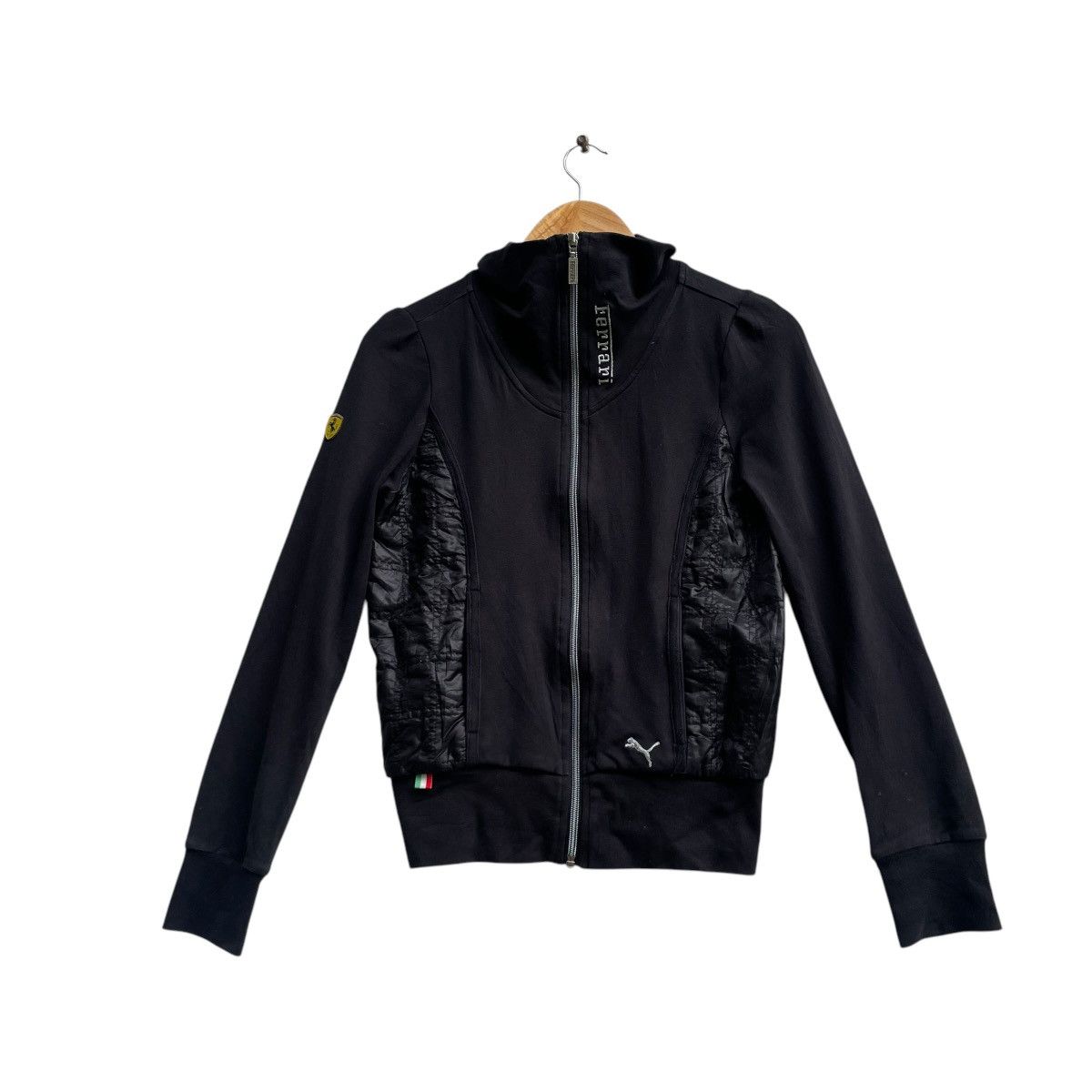 Ferrari 💥Puma Ferrari Big Logo Zipper Jacket Size S / US 4 / IT 40 - 1 Thumbnail