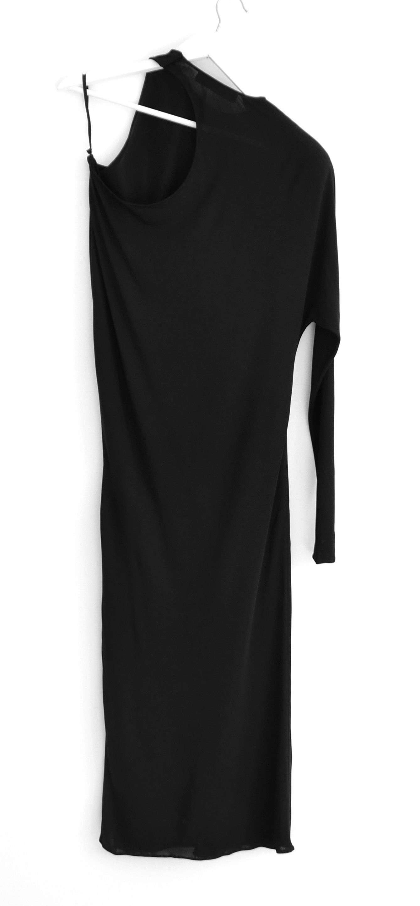 Versace Versace One Sleeve Draped Dress Size S / US 4 / IT 40 - 5 Thumbnail