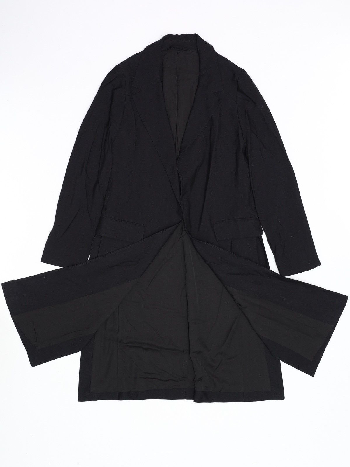 Allsaints Allsaints Aleida Duster Viscose Light Coat Size XS / US 0-2 / IT 36-38 - 2 Thumbnail