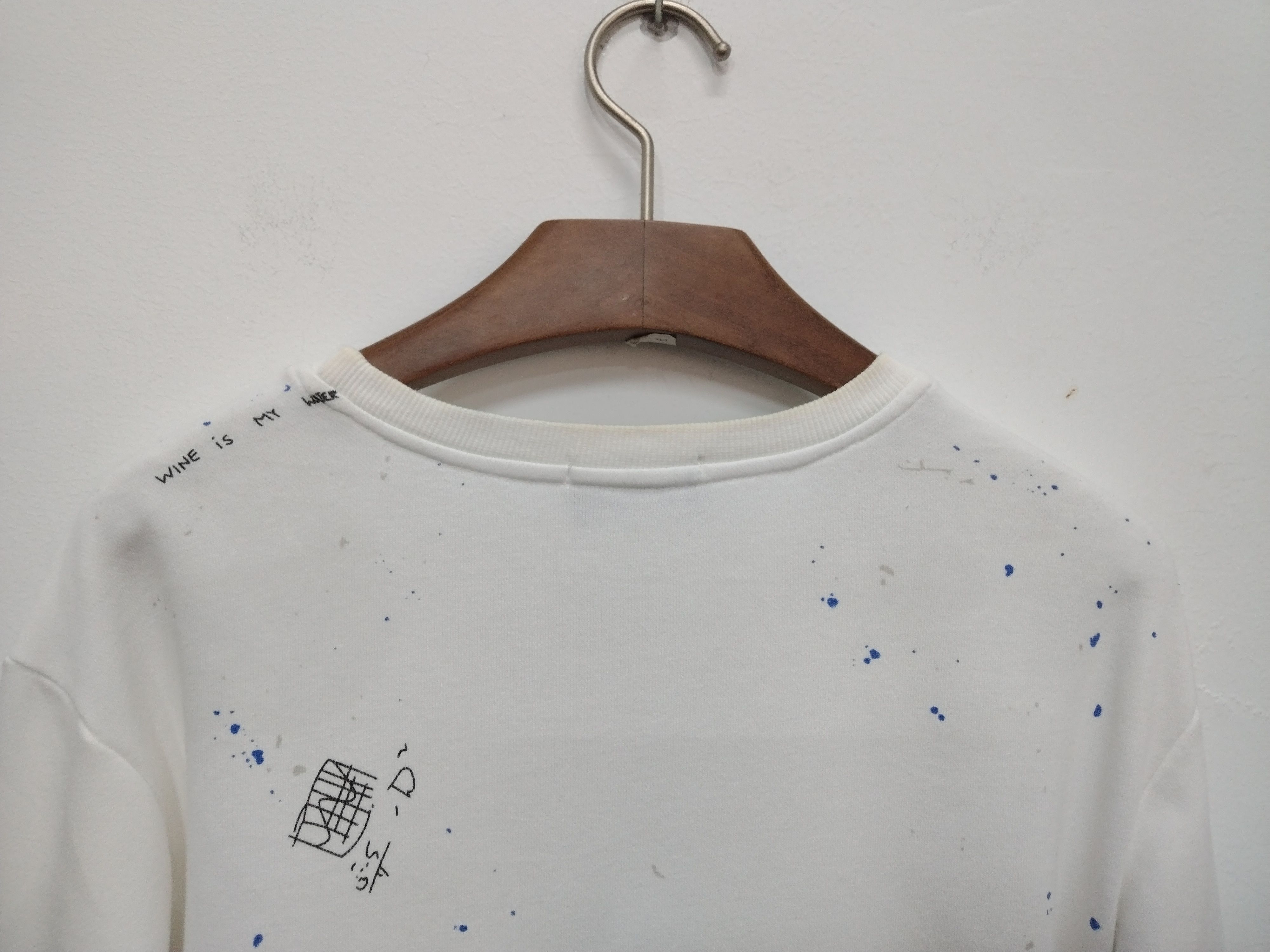Dsquared2 × If Six Was Nine RARE DESIGN DSQUARED2 GRAFFITI SWEATSHIRT Size US L / EU 52-54 / 3 - 13 Thumbnail