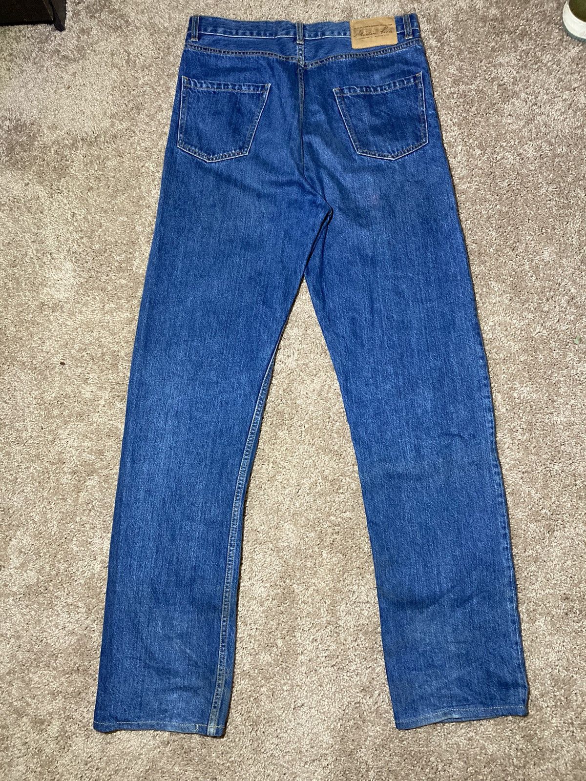 Martine Rose SS18 Martine Rose Boss Logo Extended Jeans 2018 MR Indigo 90 Size US 30 / EU 46 - 9 Thumbnail