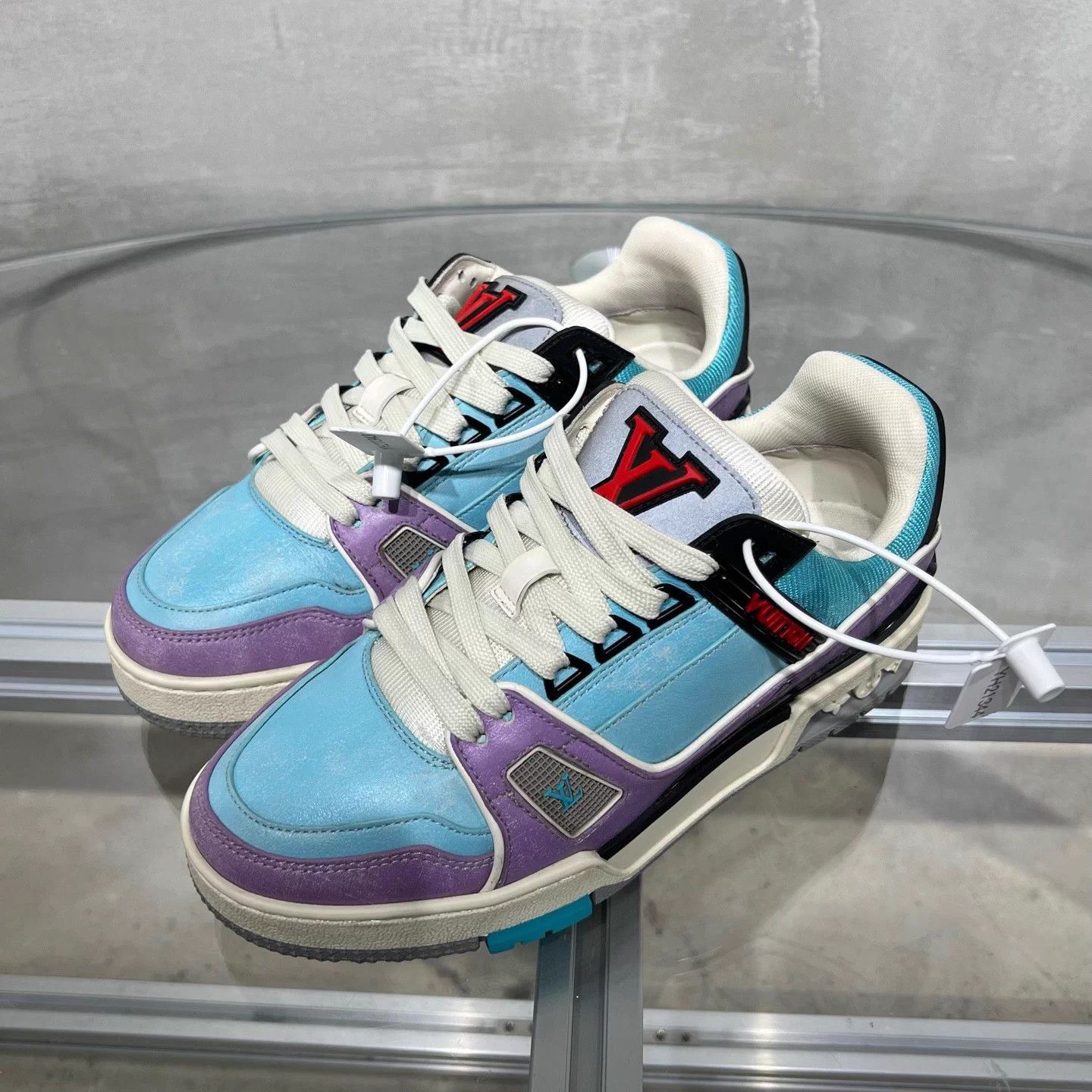 Louis Vuitton LV Trainer Macaron 35.5 Size US 4.5 / IT 34.5 - 2 Thumbnail
