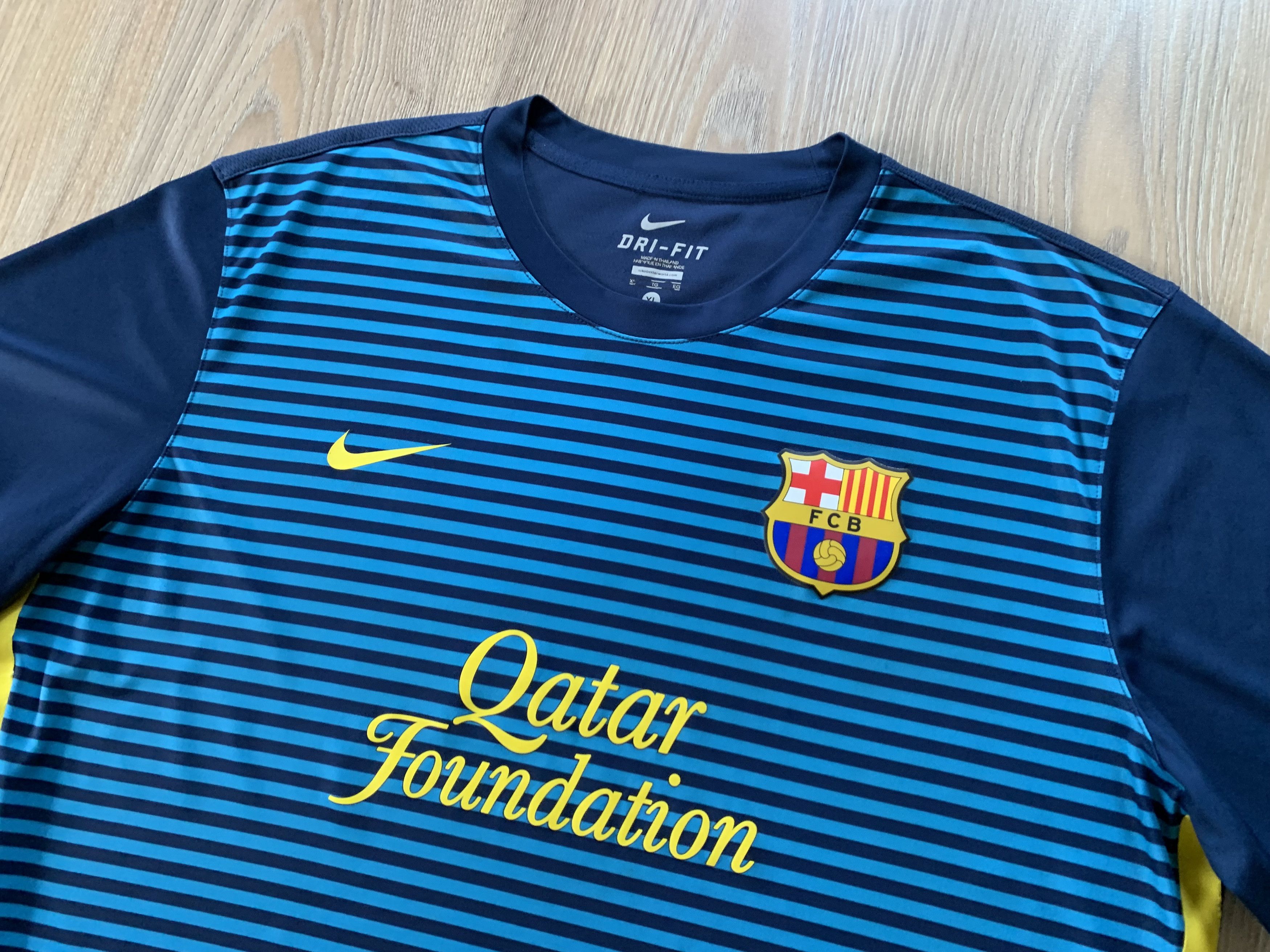 Nike Nike Barcelona Training Shirt 2012-2013 Size US XL / EU 56 / 4 - 4 Thumbnail