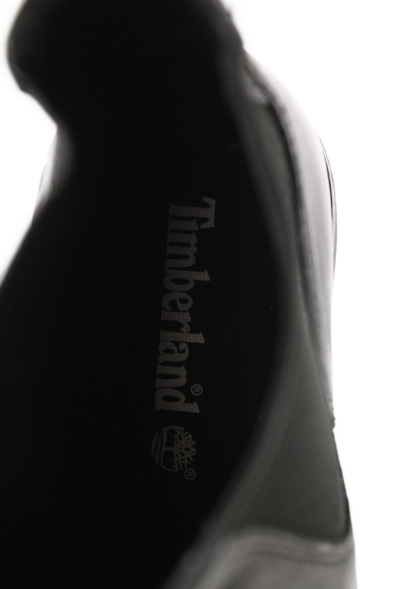 Timberland A1KHL UK4 Mid Top Black Leather Side Panels Boots 79958 Size US 4.5 / IT 34.5 - 11 Thumbnail