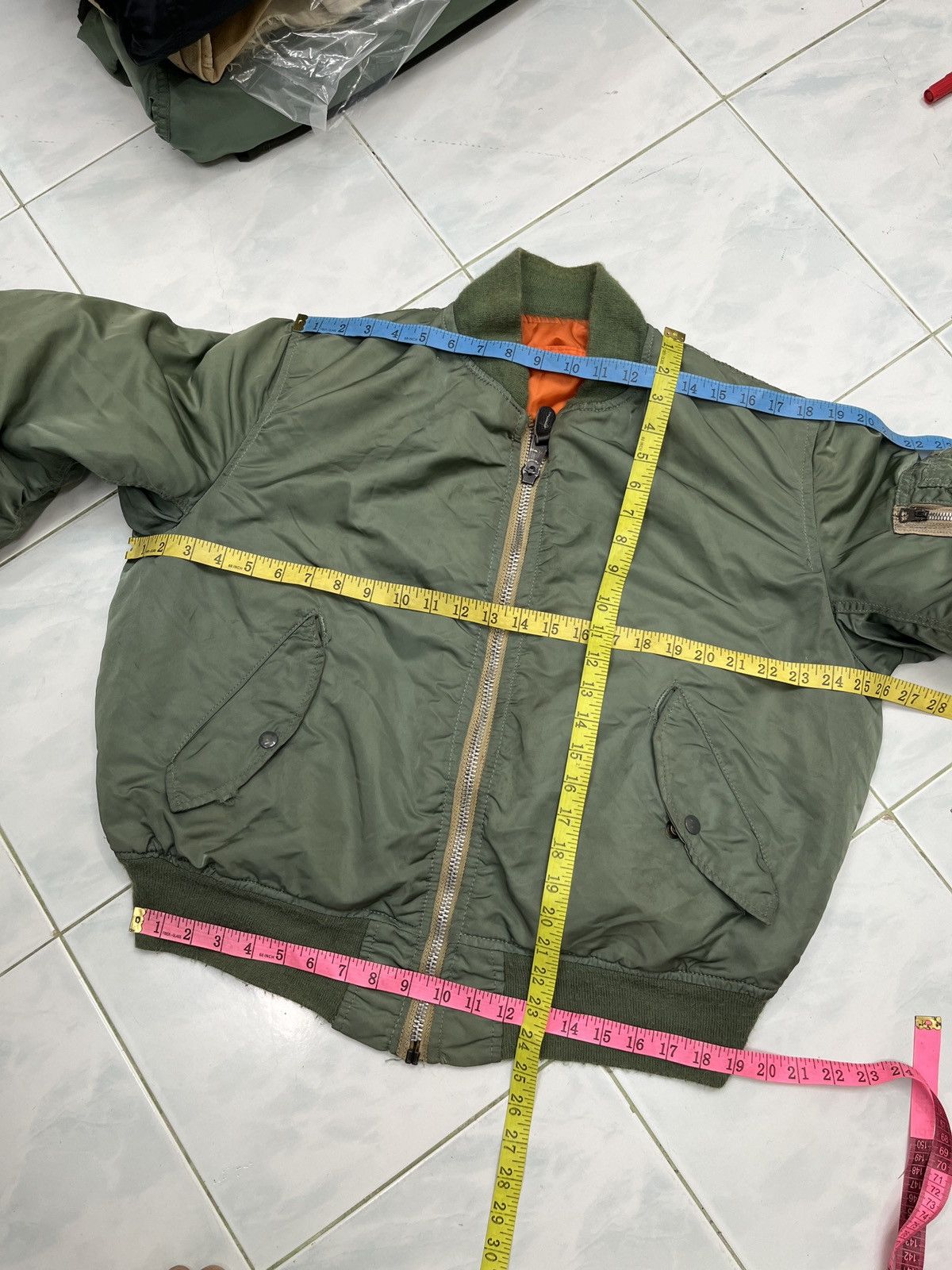 Alpha Industries 🔥🔥🔥STEALS VTG ALPHA INDUSTRIES MA-1 JACKET Size US S / EU 44-46 / 1 - 24 Thumbnail